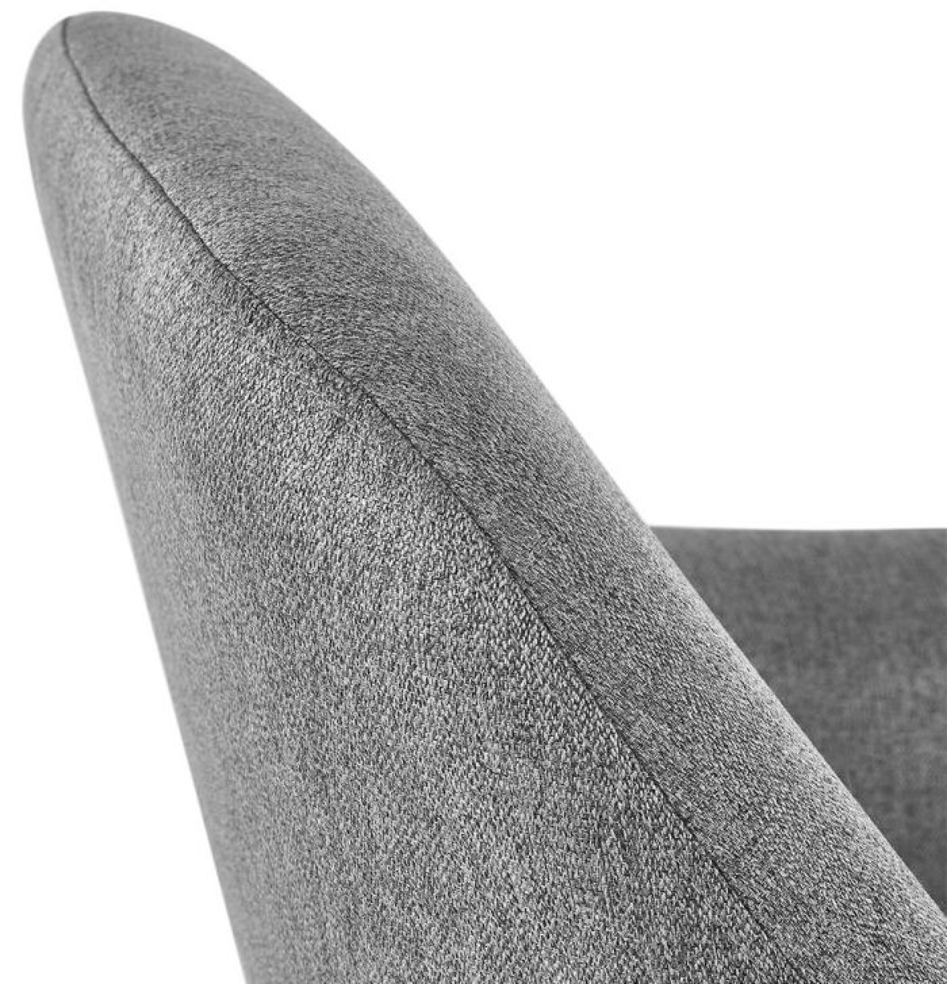 Product photograph of Davos Grey Fabric Accent Living Room Chair from Choice Furniture Superstore.