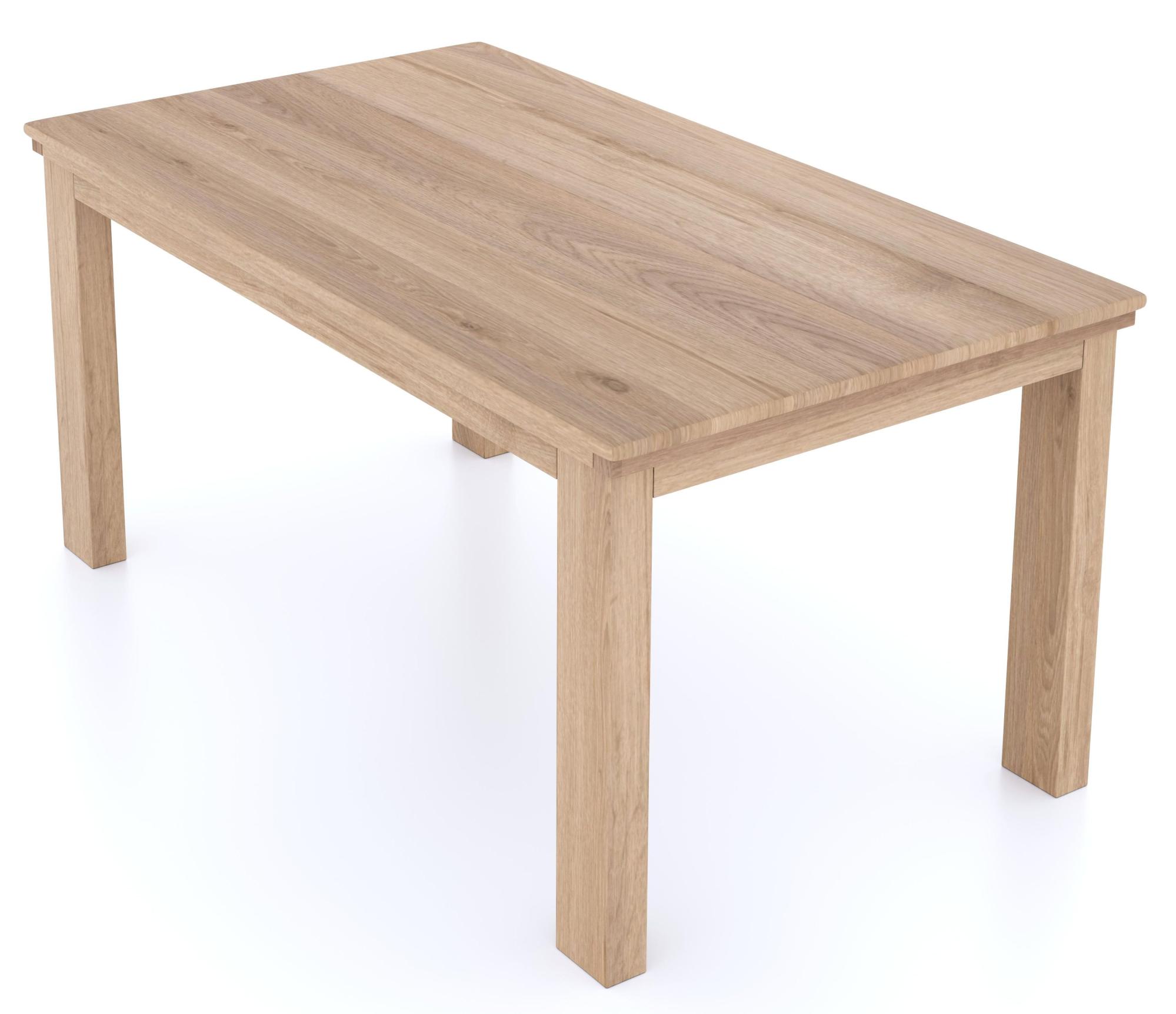 Product photograph of Corbin Oak 6 Seater Dining Table from Choice Furniture Superstore.