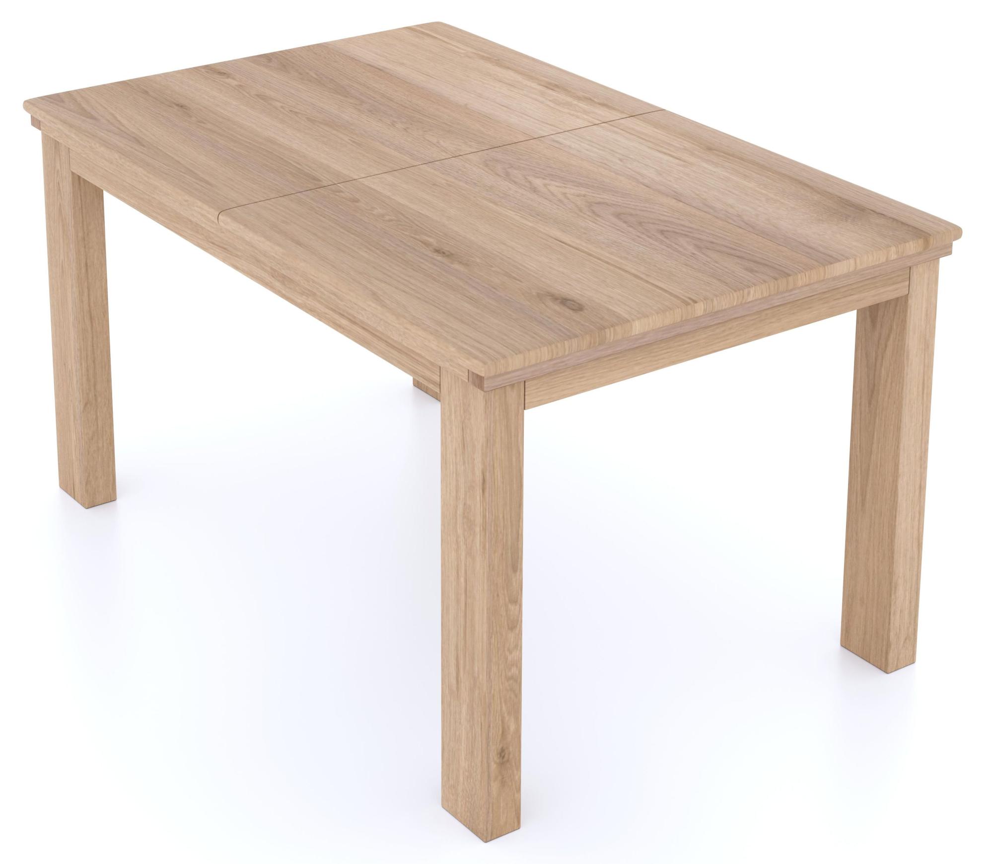 Product photograph of Corbin Oak 4-6 Seater Extending Dining Table from Choice Furniture Superstore.