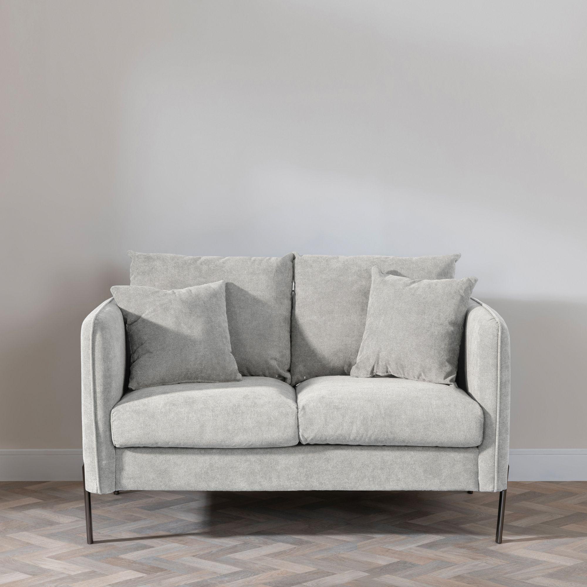 Product photograph of Belgrave Grey Fabric Sofa Set from Choice Furniture Superstore.