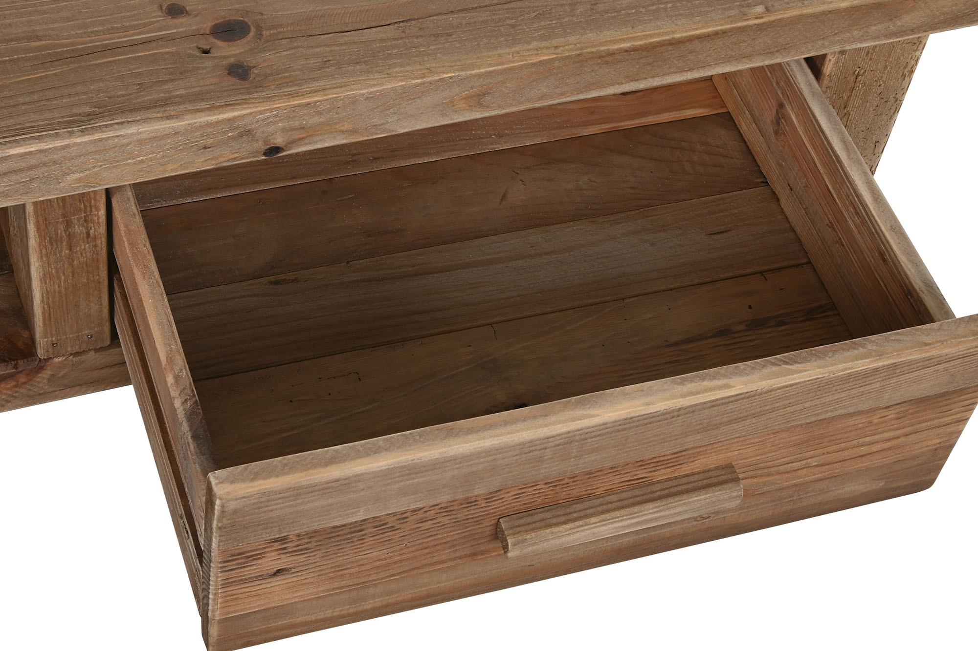 Product photograph of Alpine Recicled Wood Storage Coffee Table from Choice Furniture Superstore.