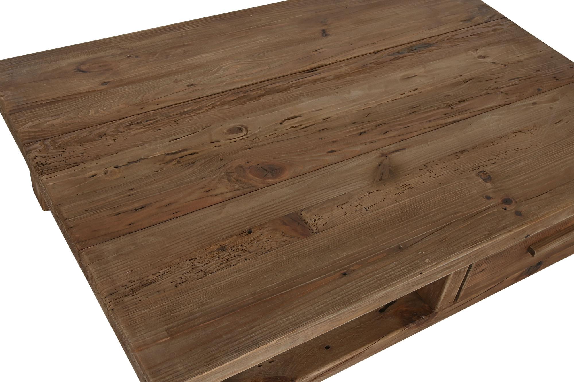 Product photograph of Alpine Recicled Wood Storage Coffee Table from Choice Furniture Superstore.