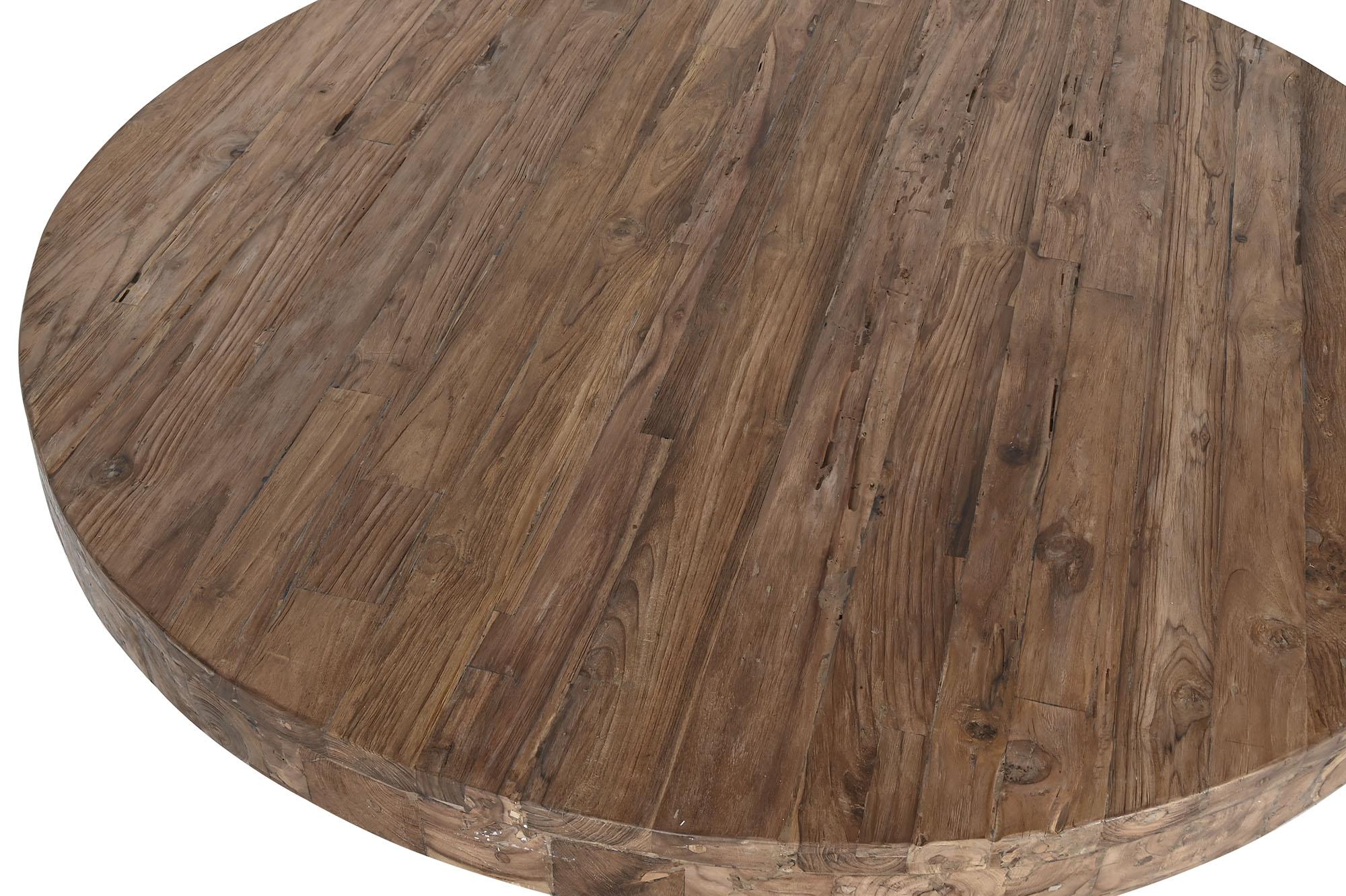 Product photograph of Reciclada Round 140cm Coffee Table from Choice Furniture Superstore.