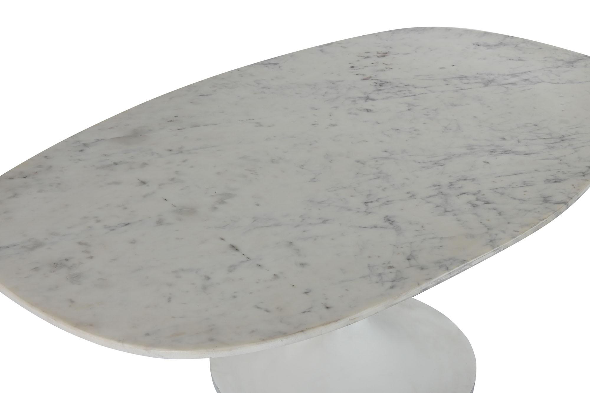 Product photograph of Indore White Marble Effect Coffee Table from Choice Furniture Superstore.