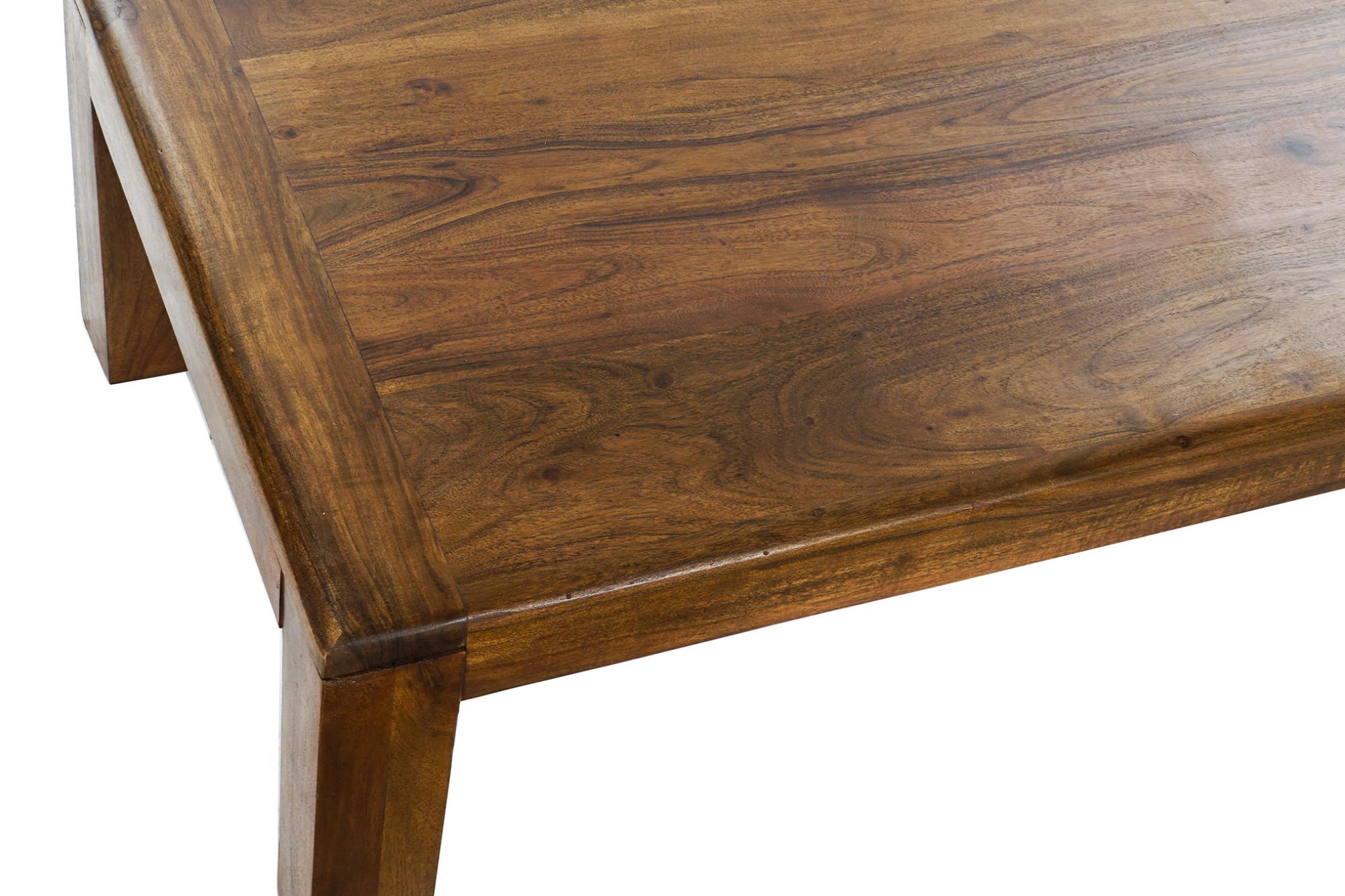 Product photograph of African Brown Acacia Wood Coffee Table from Choice Furniture Superstore.