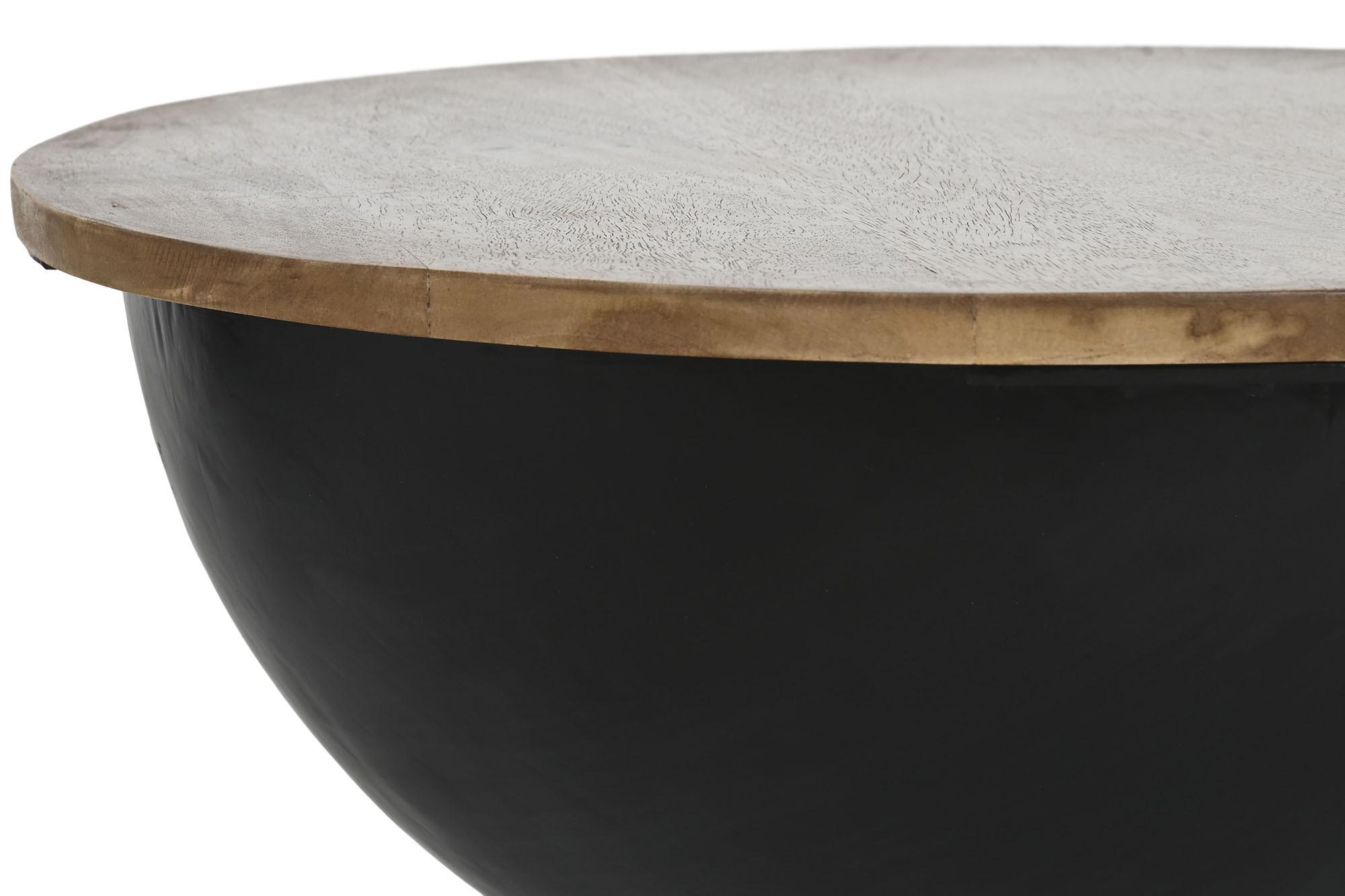 Product photograph of Mango Wood Set Of 2 Round Coffee Table from Choice Furniture Superstore.