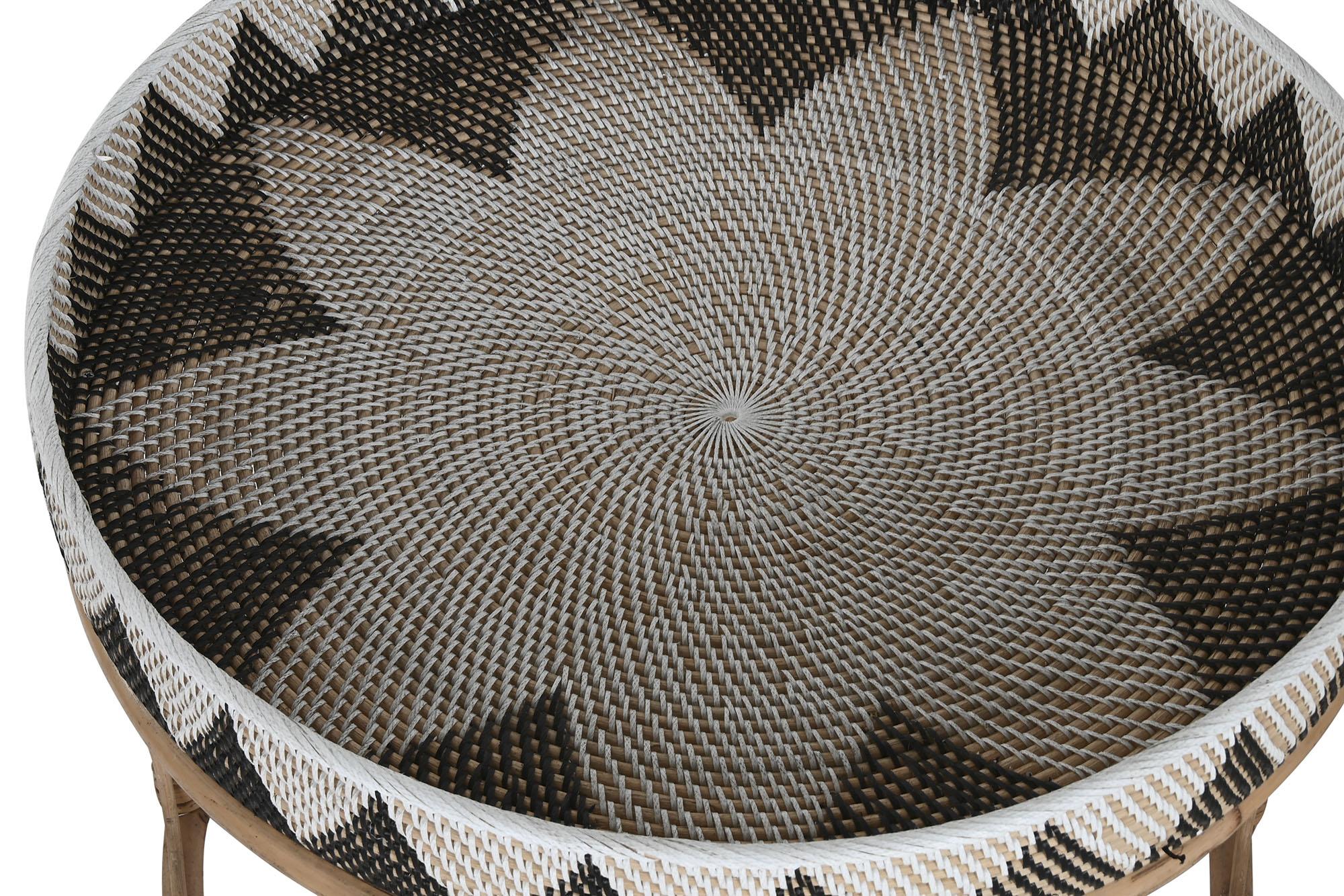 Product photograph of Rattan Set Of 2 Round Coffee Table from Choice Furniture Superstore.