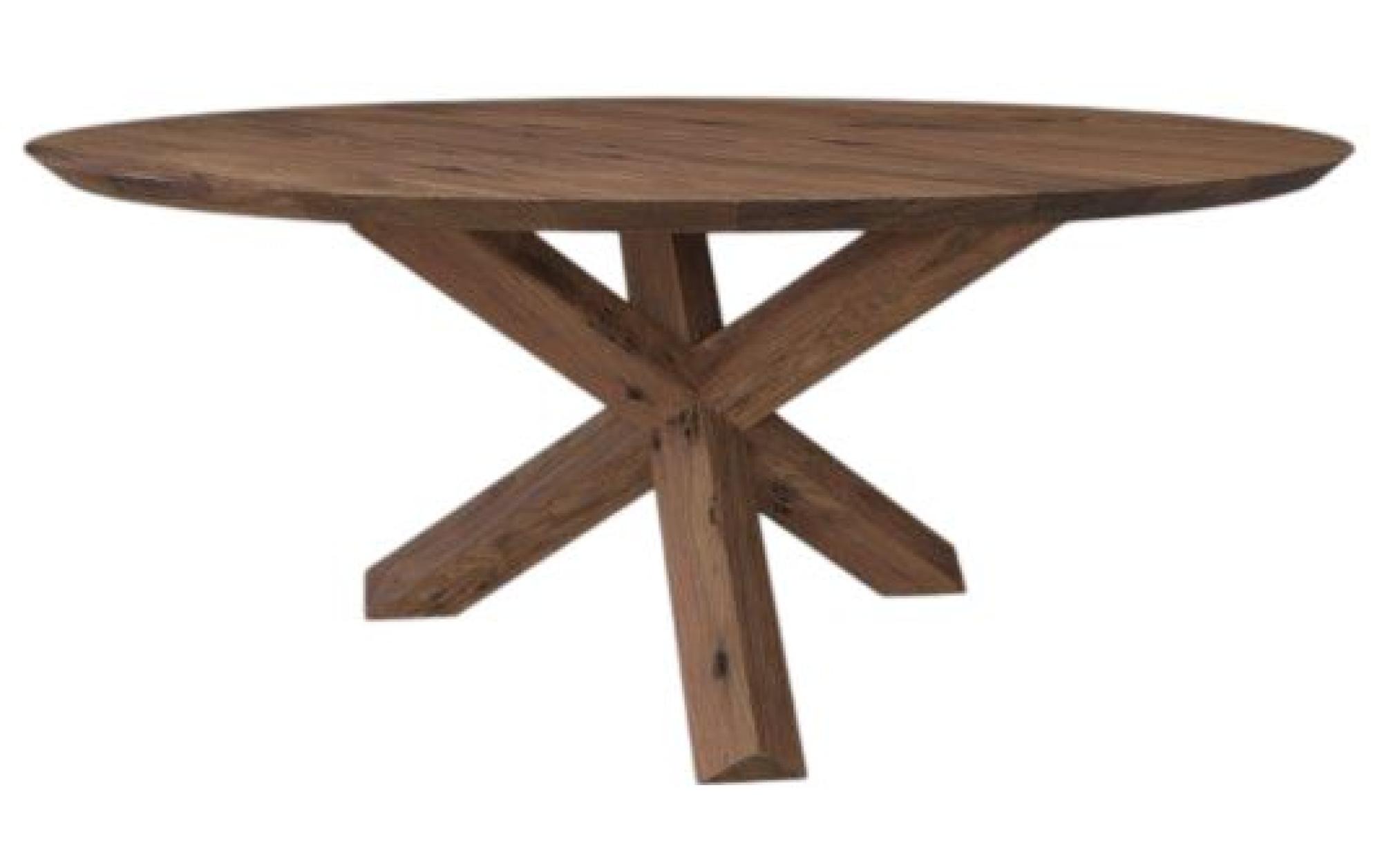 Product photograph of Camas Oak Oval Dining Table With Spider Legs - Variation Available from Choice Furniture Superstore.