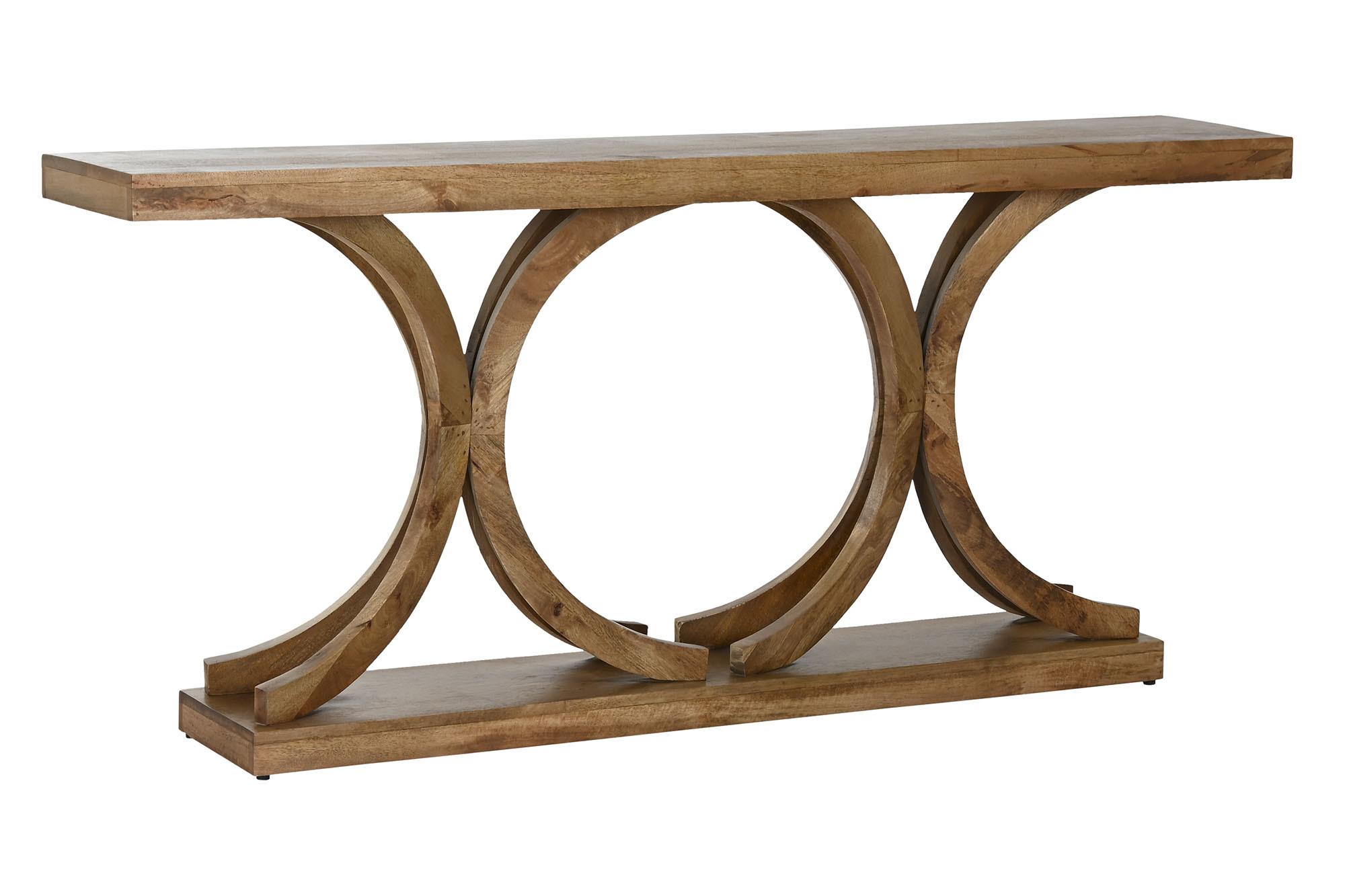 Product photograph of Mango Wood 170cm Console Table from Choice Furniture Superstore.