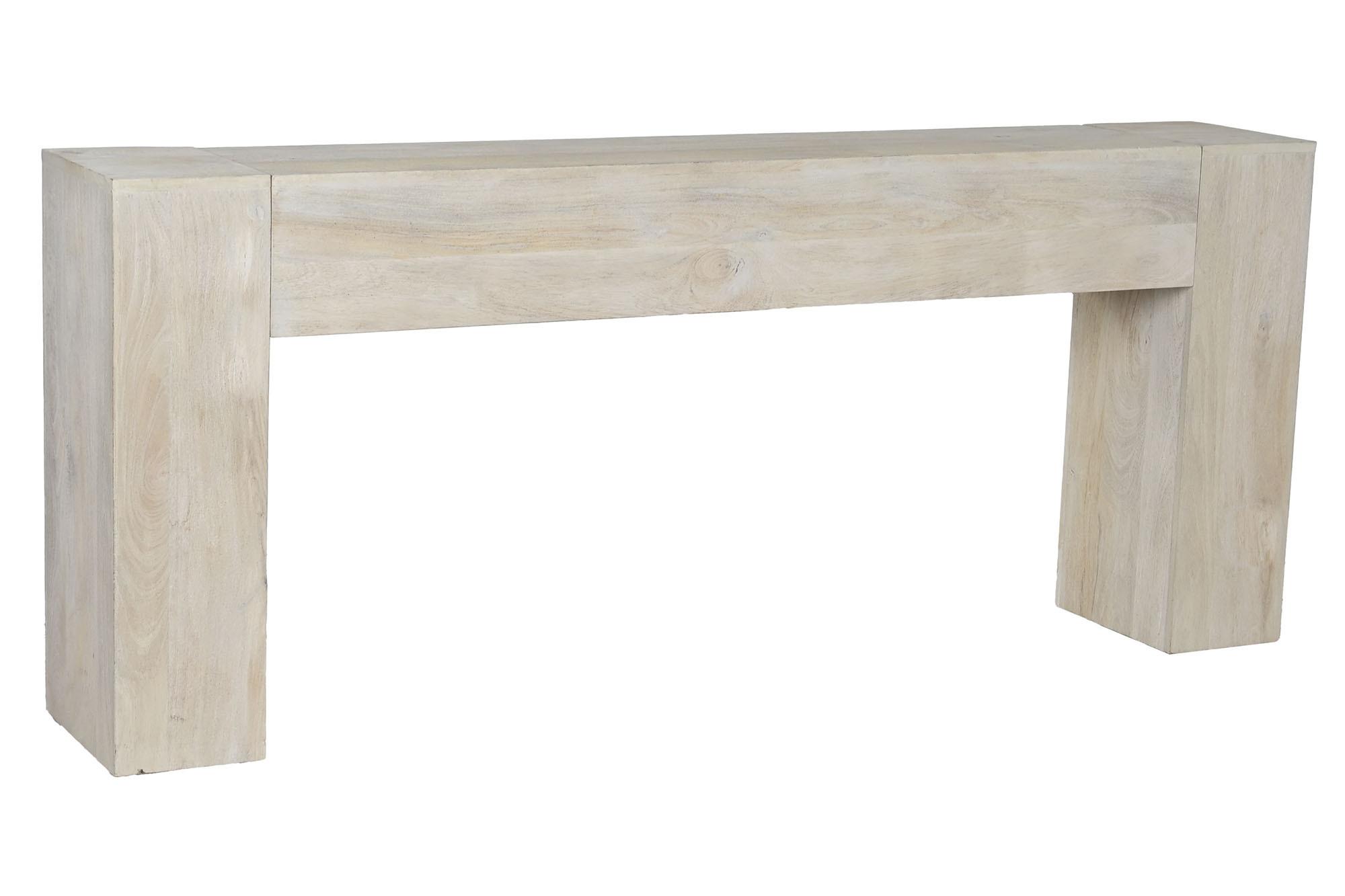 Product photograph of Mango Wood 180cm Console Table from Choice Furniture Superstore.