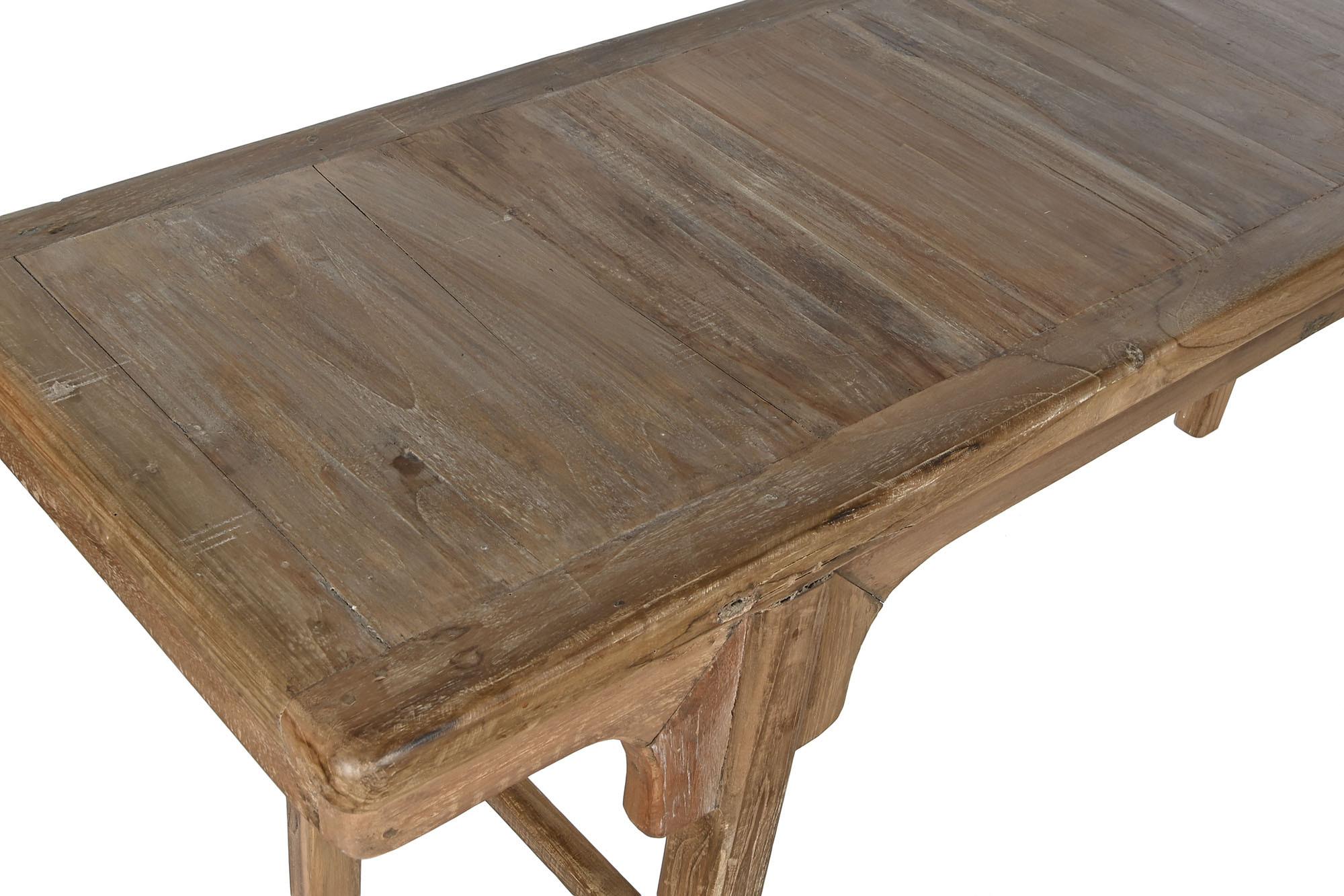 Product photograph of Natural Reciclada Console Table from Choice Furniture Superstore.