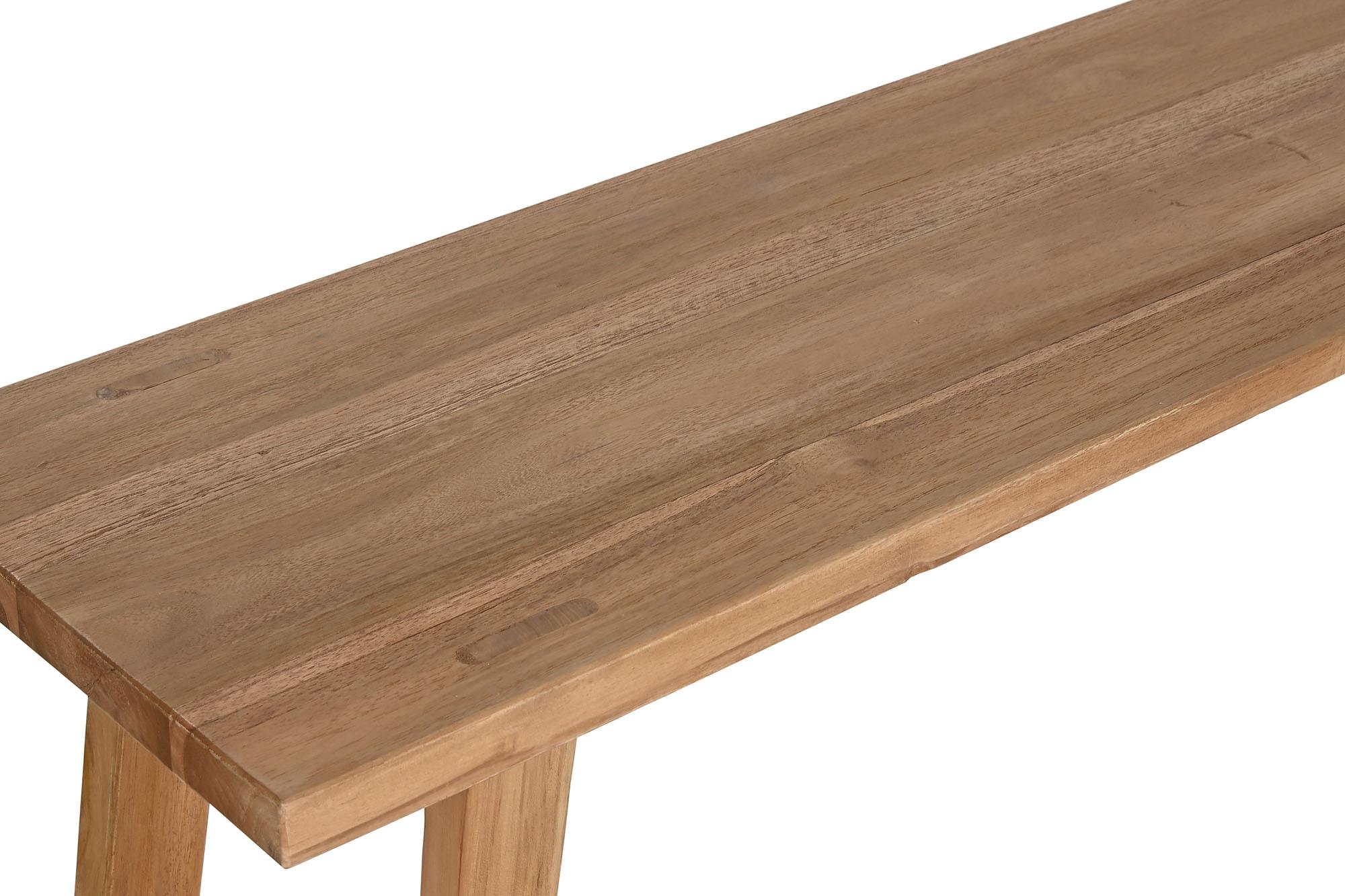 Product photograph of Natural Teak Console Table Set from Choice Furniture Superstore.