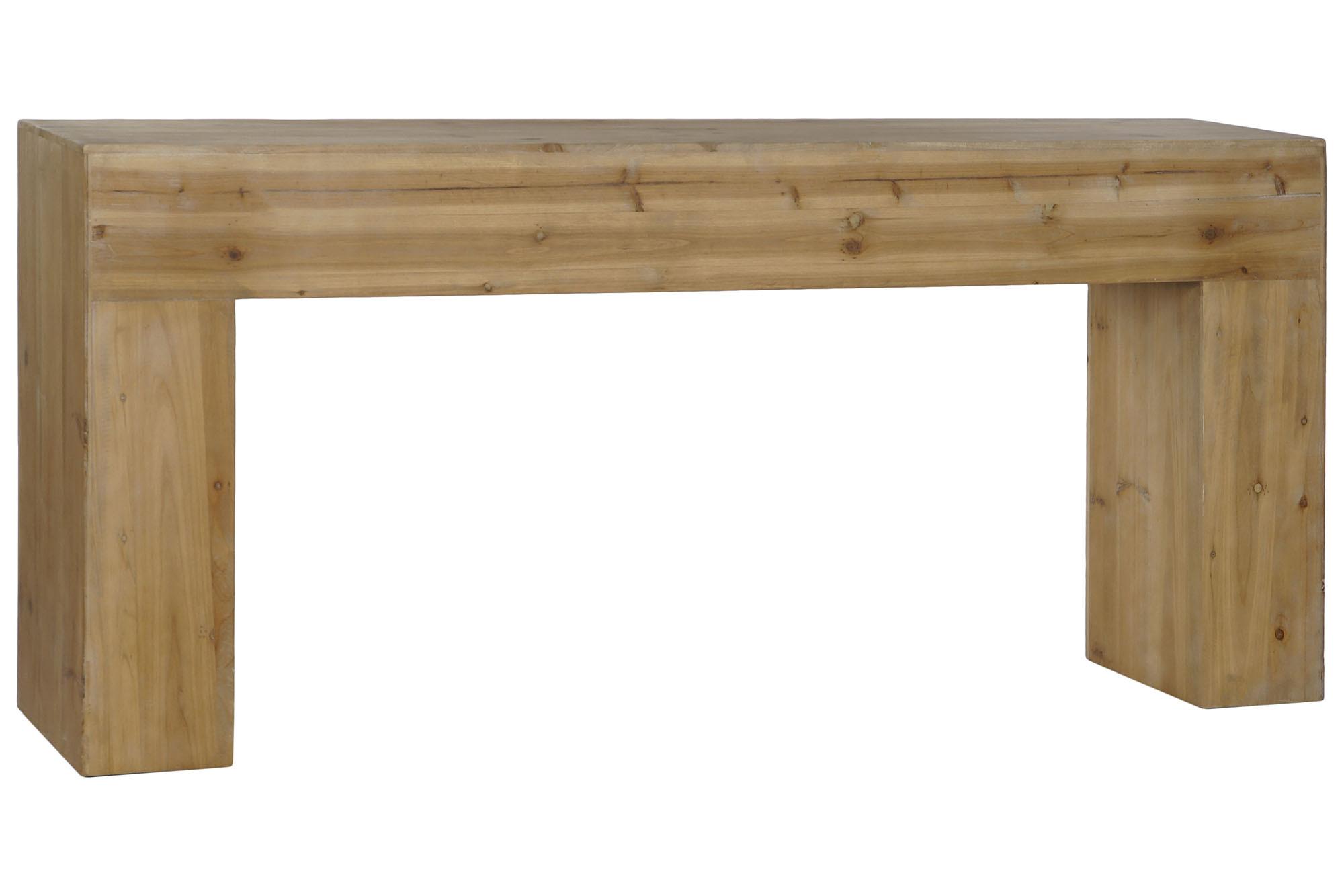 Product photograph of Modern Set Of 3 Wooden Archs Console Table from Choice Furniture Superstore.