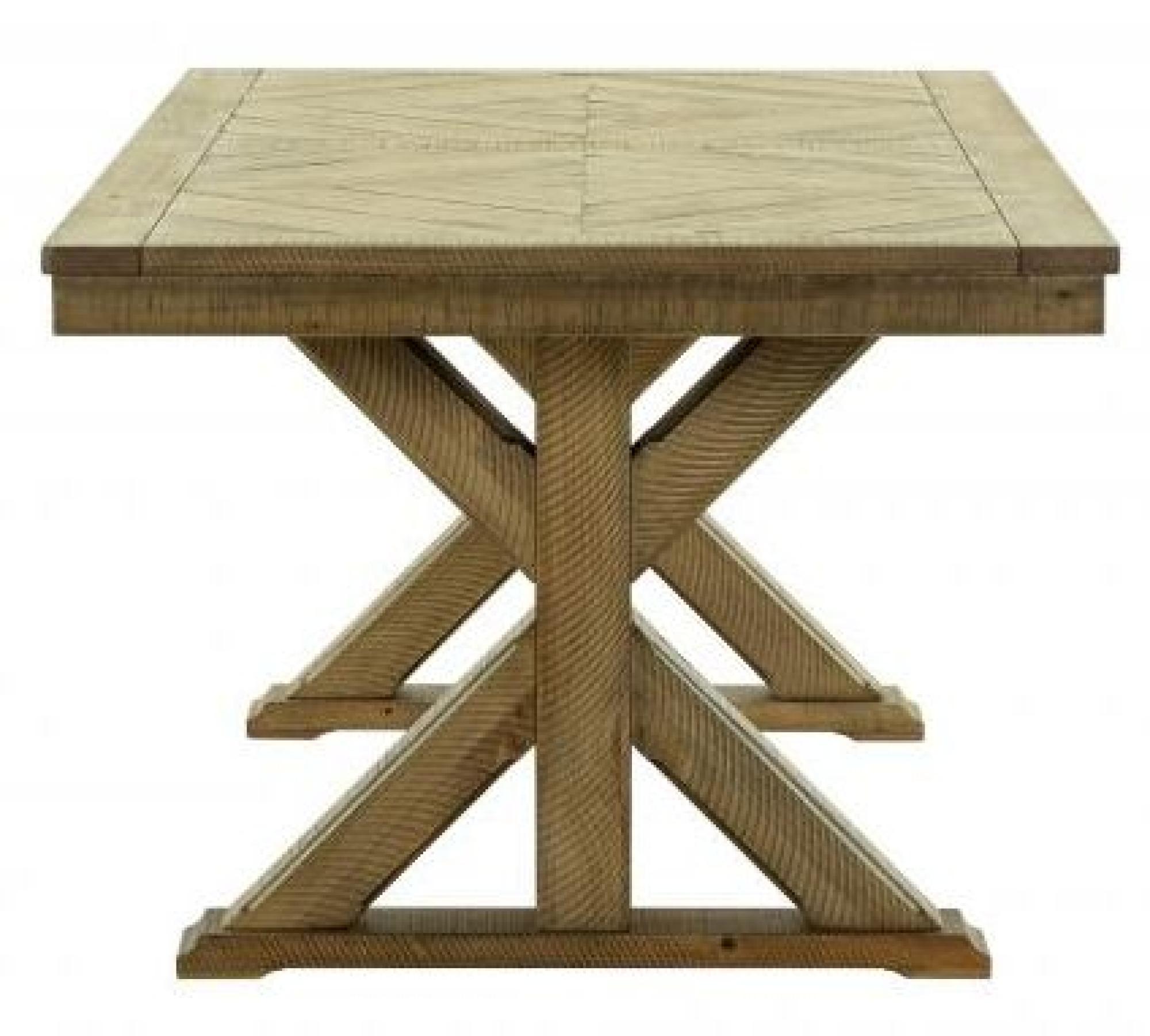 Product photograph of Gridley Loft Wooden 8 Seater Dining Table from Choice Furniture Superstore.