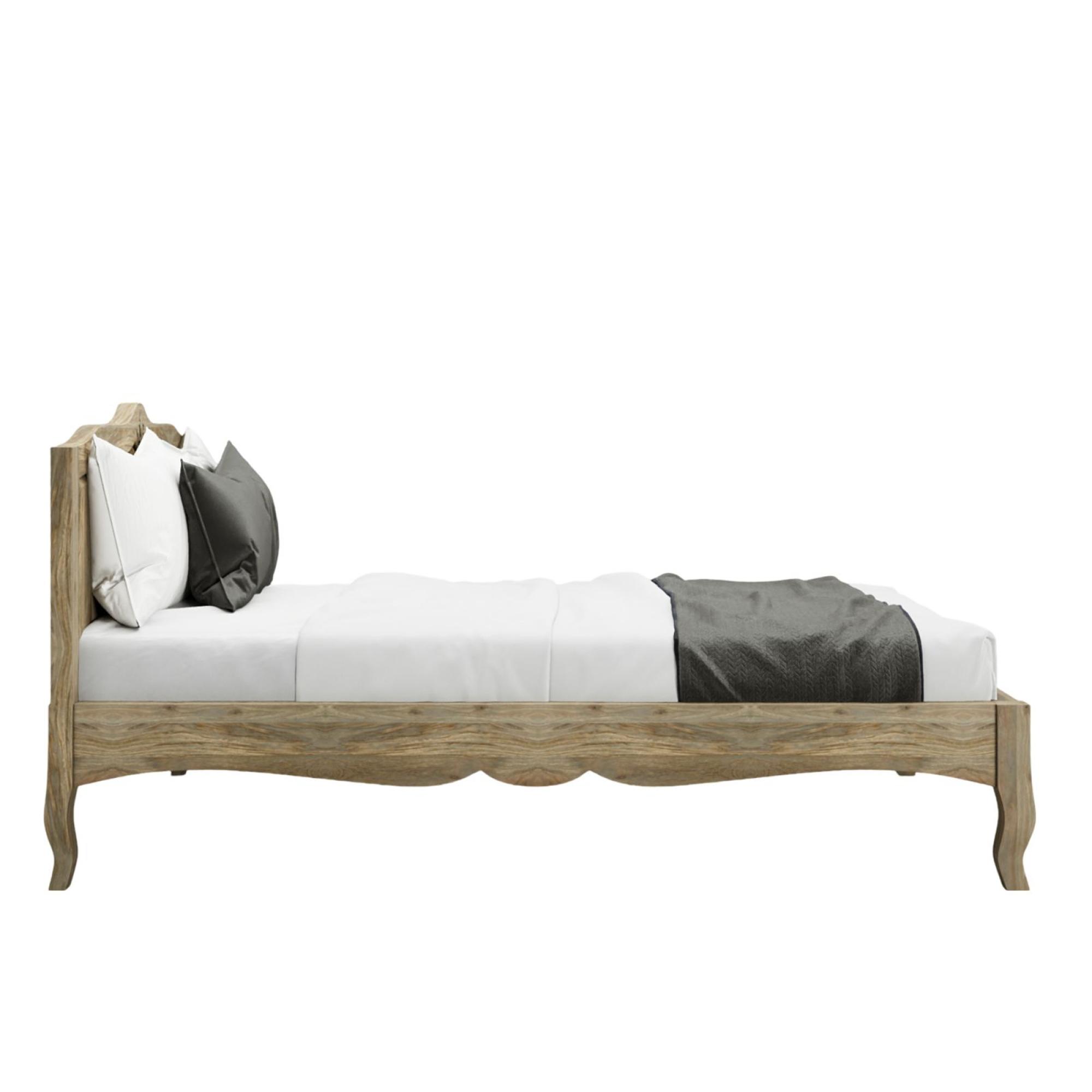 Product photograph of Fleur French Style Grey 4ft 6in Double Bed from Choice Furniture Superstore.