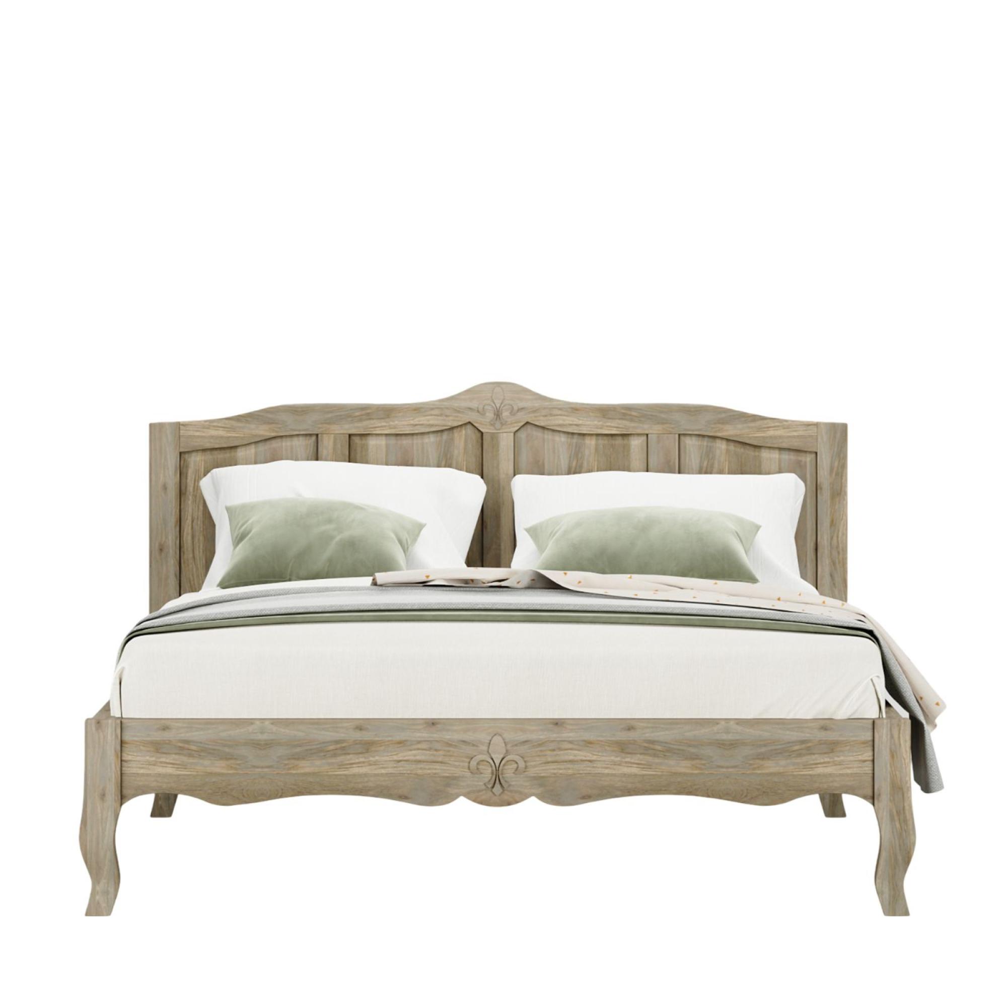 Product photograph of Fleur French Style Grey 5ft King Size Bed from Choice Furniture Superstore.