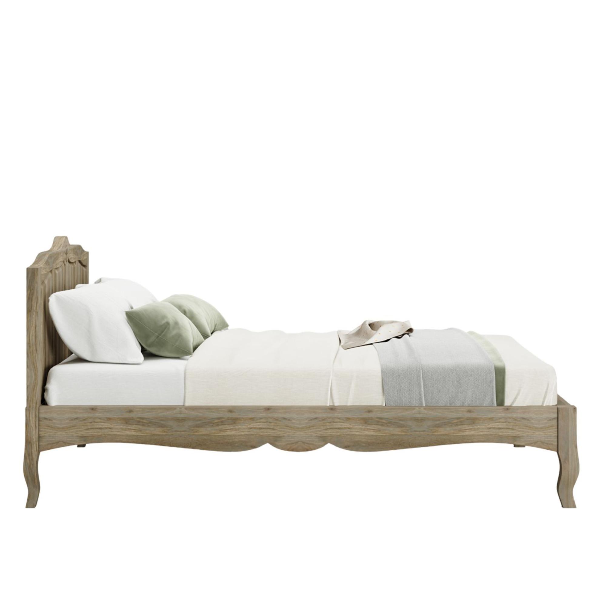 Product photograph of Fleur French Style Grey 5ft King Size Bed from Choice Furniture Superstore.