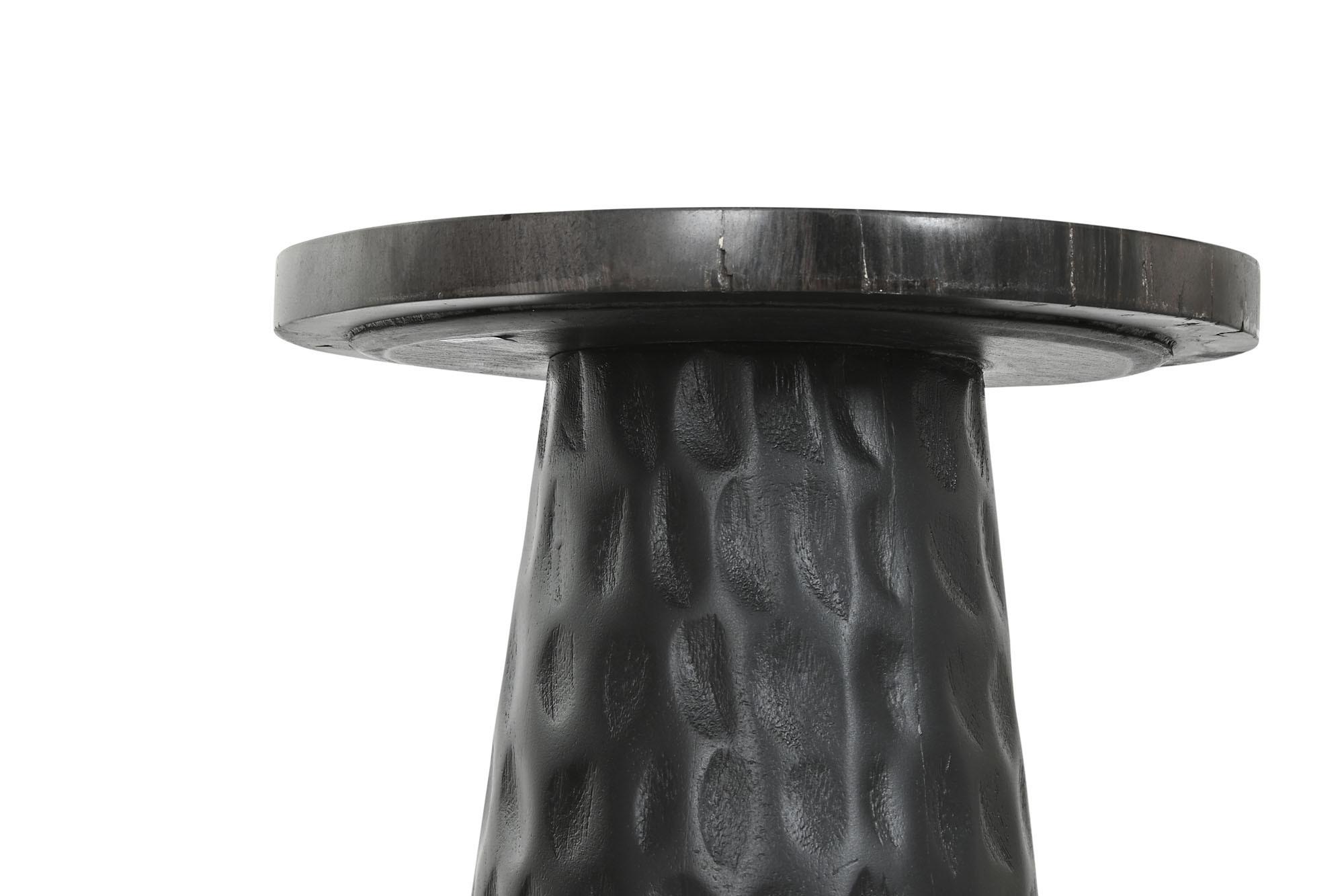 Product photograph of Fossil Wood Round Side Table from Choice Furniture Superstore.