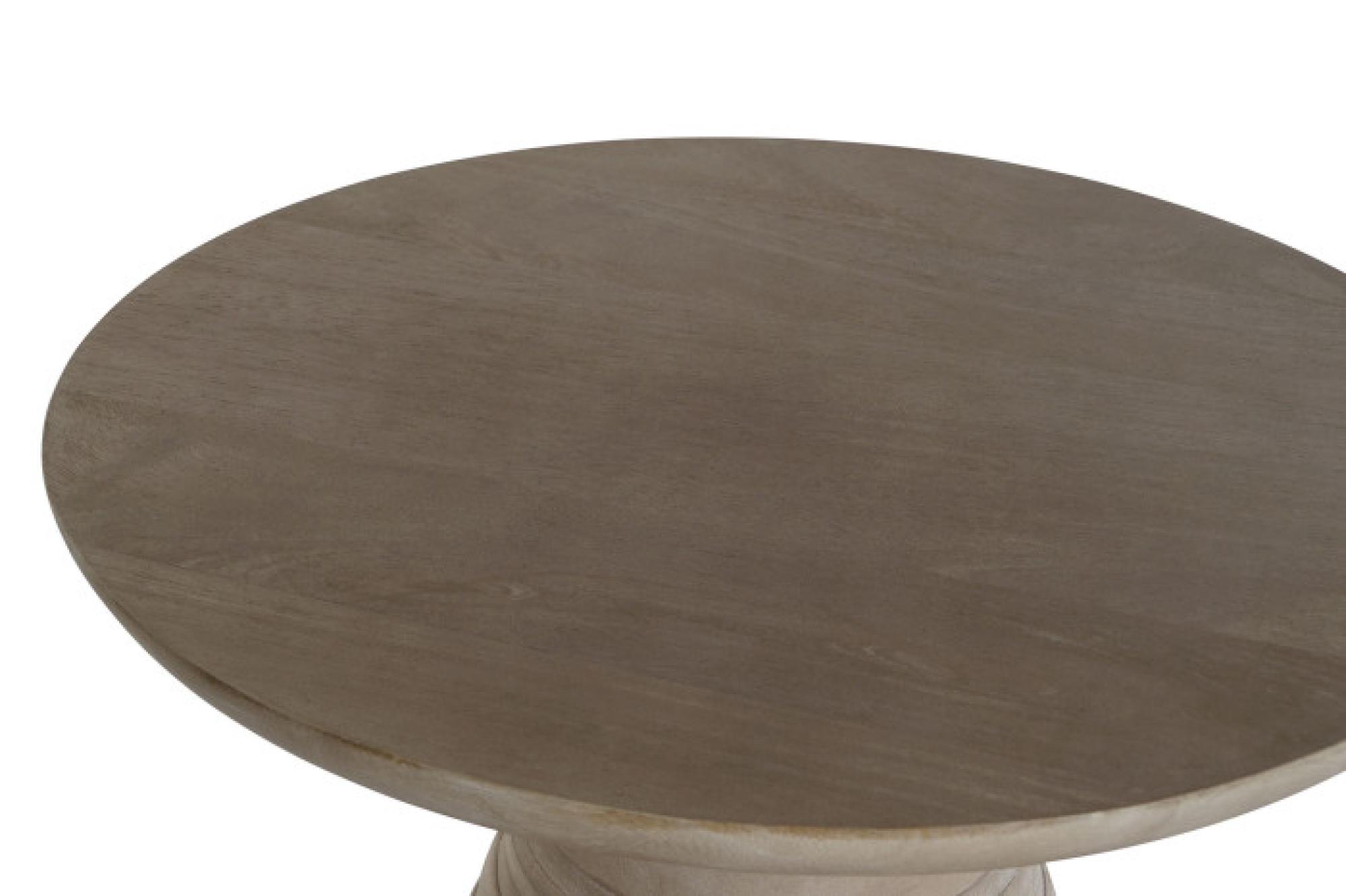 Product photograph of Modern Wooden Round Side Table from Choice Furniture Superstore.