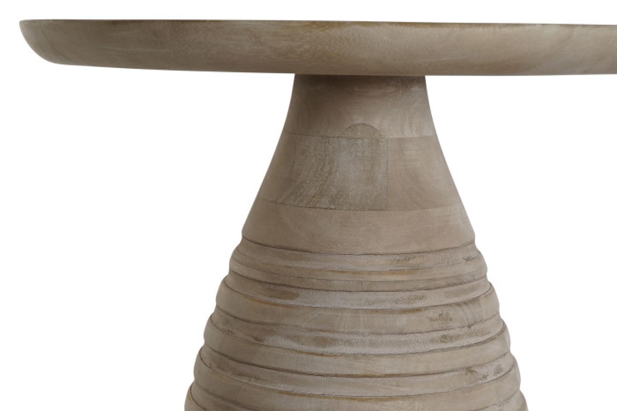 Product photograph of Modern Wooden Round Side Table from Choice Furniture Superstore.