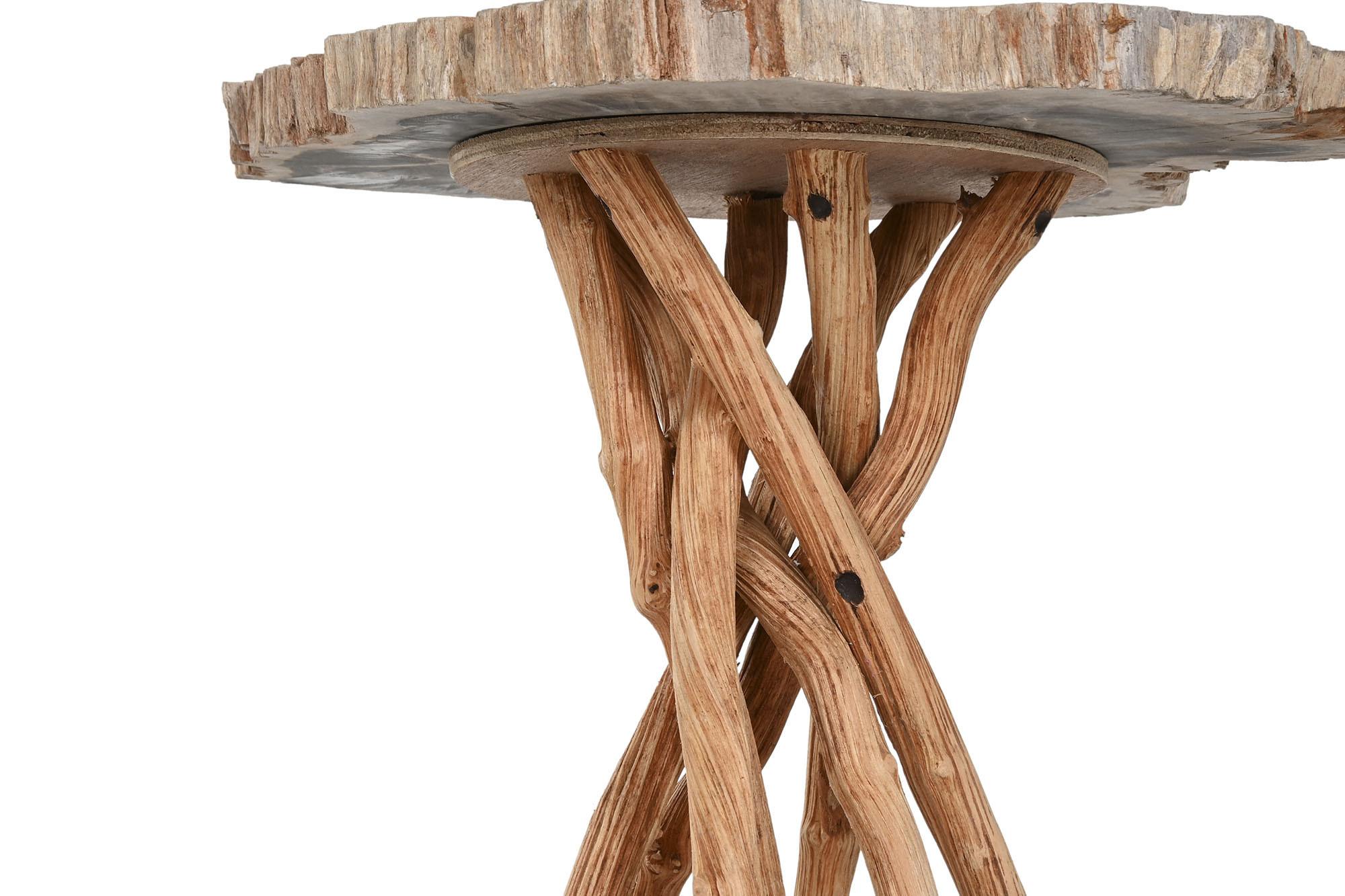 Product photograph of Fossil Wood Side Table from Choice Furniture Superstore.