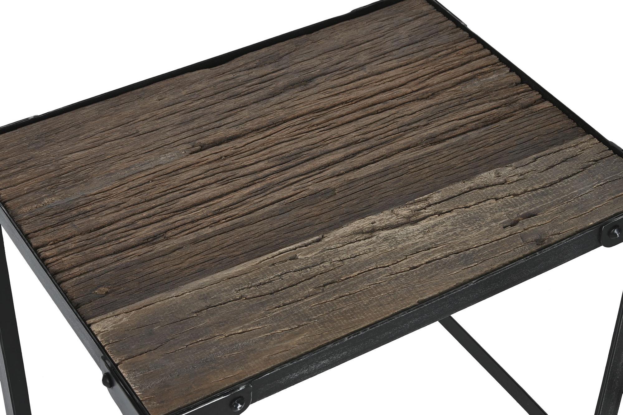 Product photograph of Natural Wooden Set Of 2 Side Table from Choice Furniture Superstore.