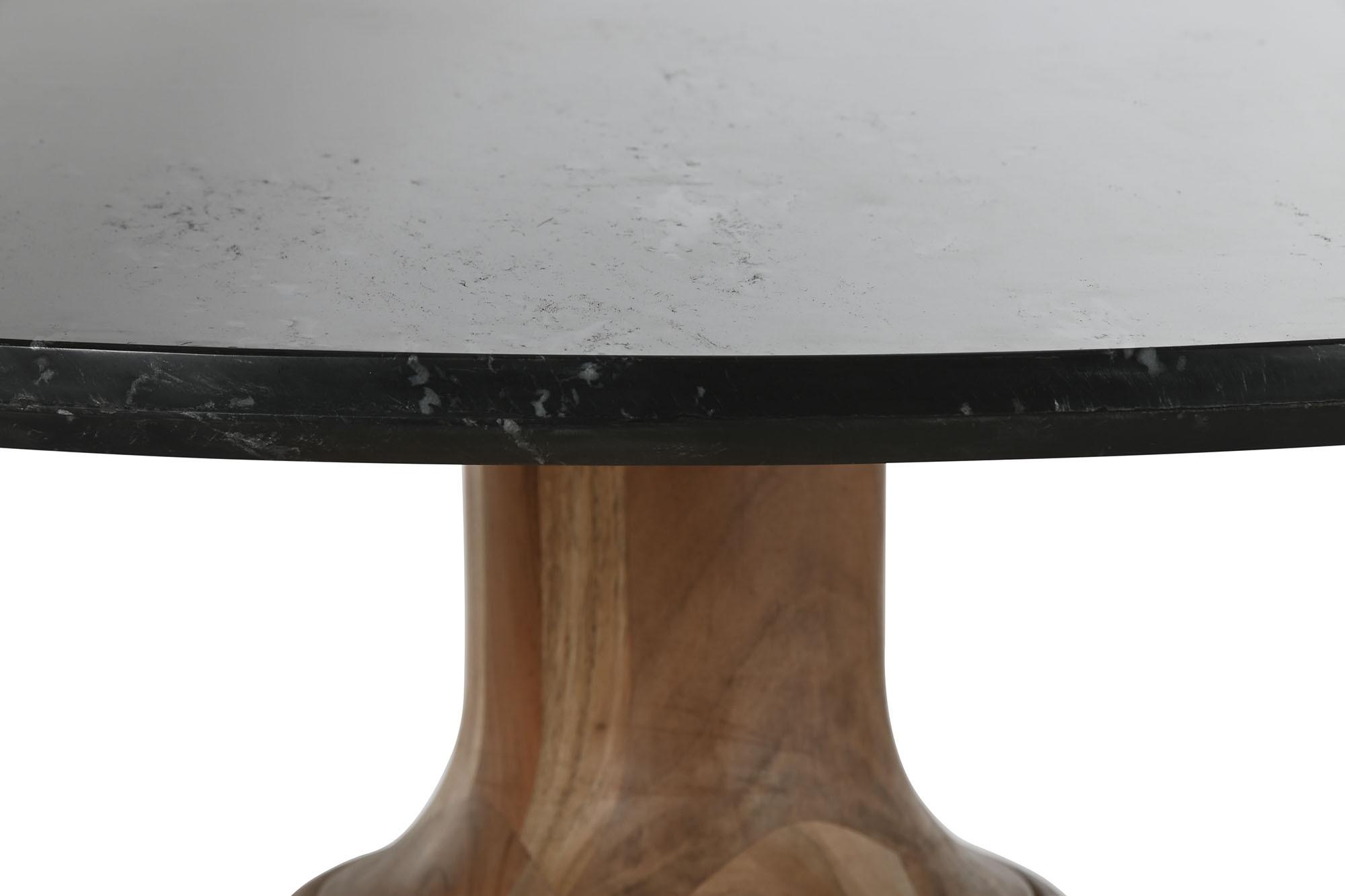 Product photograph of Modern White Marble Top 2 Seater Round Pedestal Dining Table from Choice Furniture Superstore.