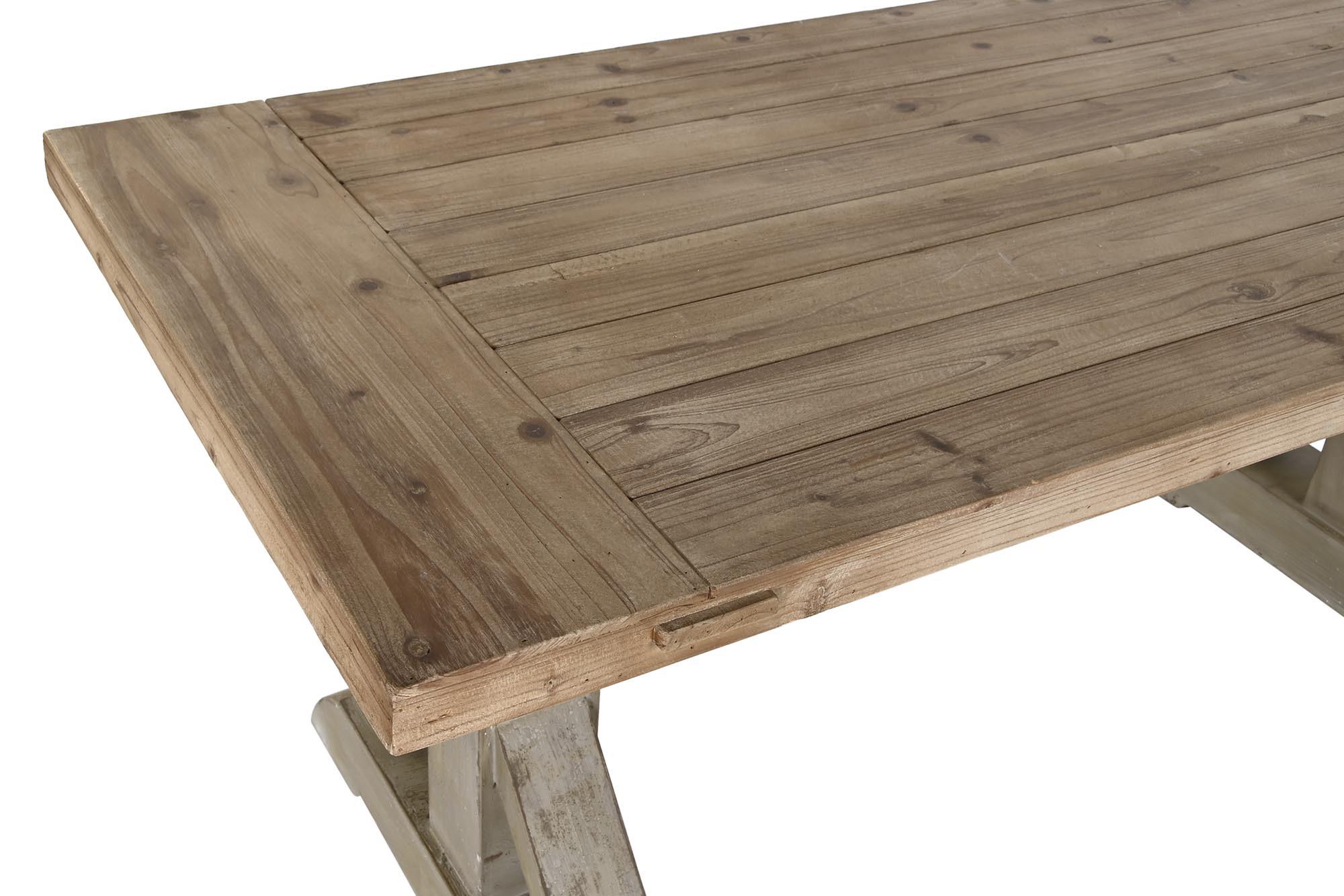 Product photograph of Neoclassic Natural 6 Seater Dining Table from Choice Furniture Superstore.