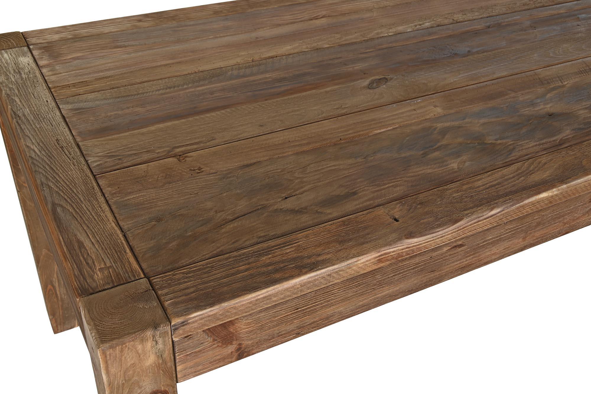 Product photograph of Alpine Recicled Wood 6 Seater Dining Table from Choice Furniture Superstore.