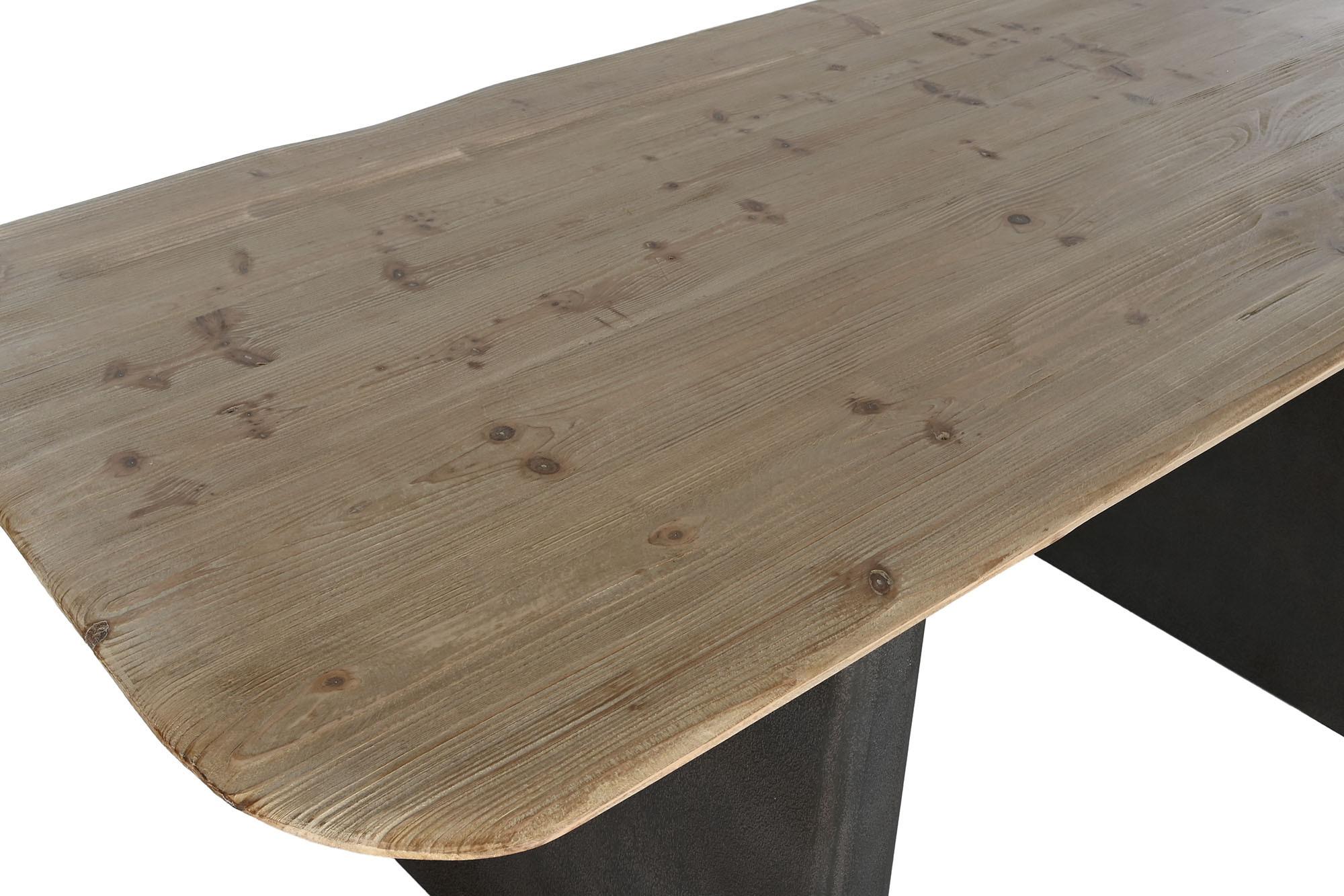 Product photograph of Loft Dark Brown 8 Seater Dining Table from Choice Furniture Superstore.