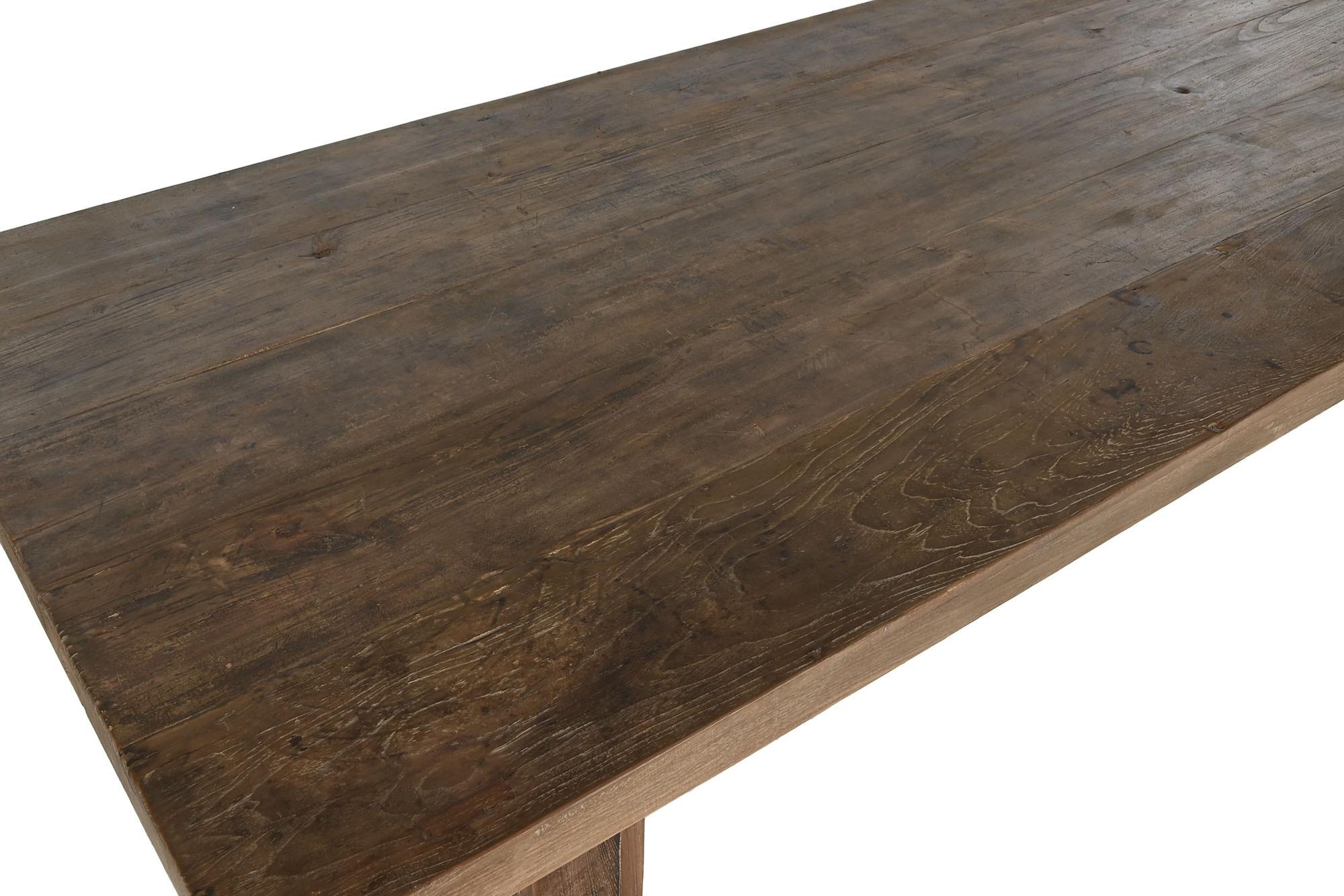Product photograph of Wood Effect 8 Seater Refectory Dining Table from Choice Furniture Superstore.