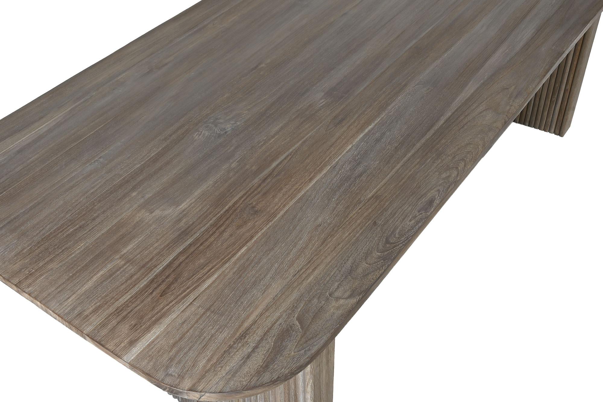 Product photograph of Tropical Teak Wood 10 Seater Dining Table from Choice Furniture Superstore.