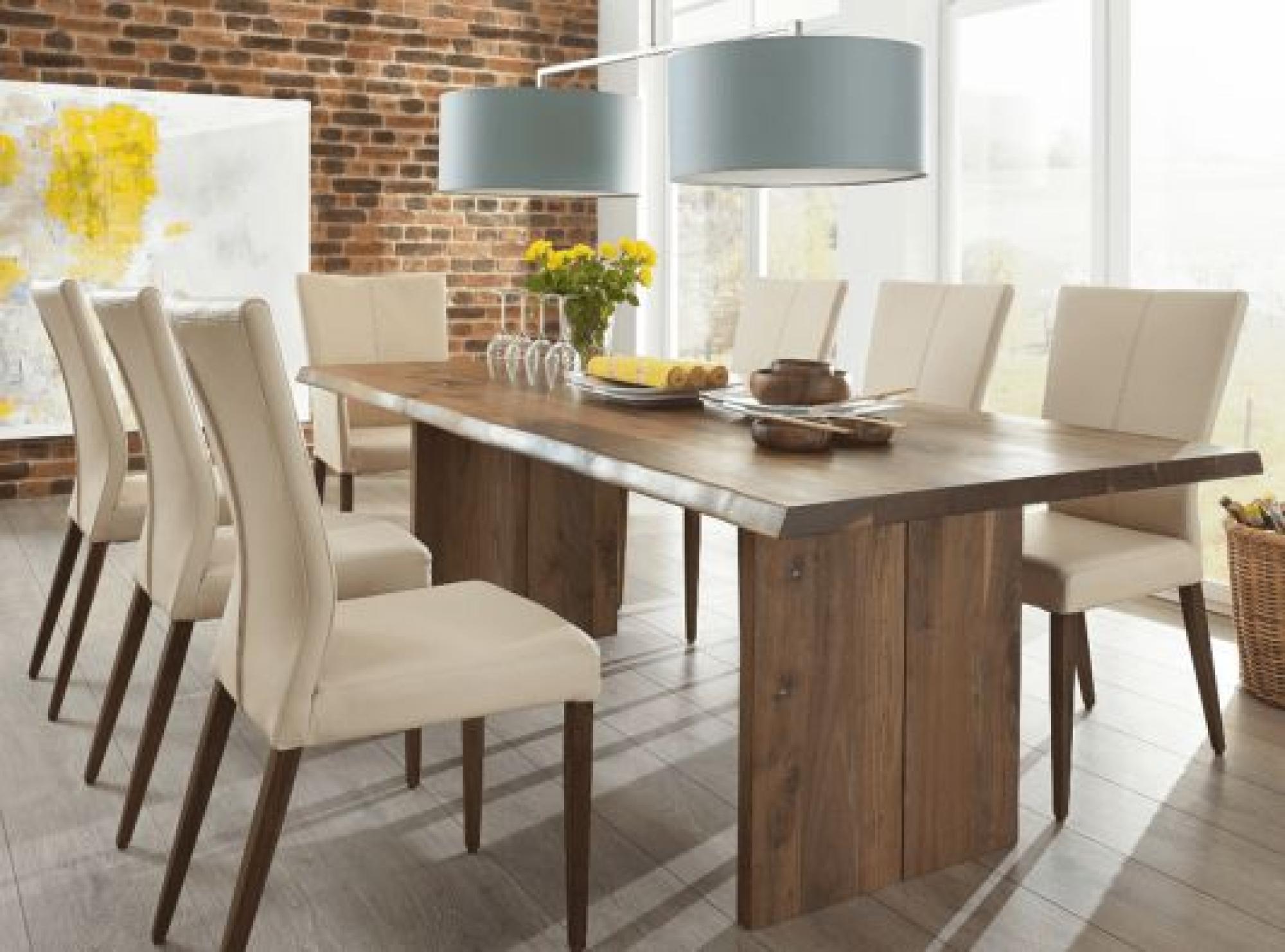 Product photograph of Florin Oak Dining Table Type E - Variation Available from Choice Furniture Superstore.