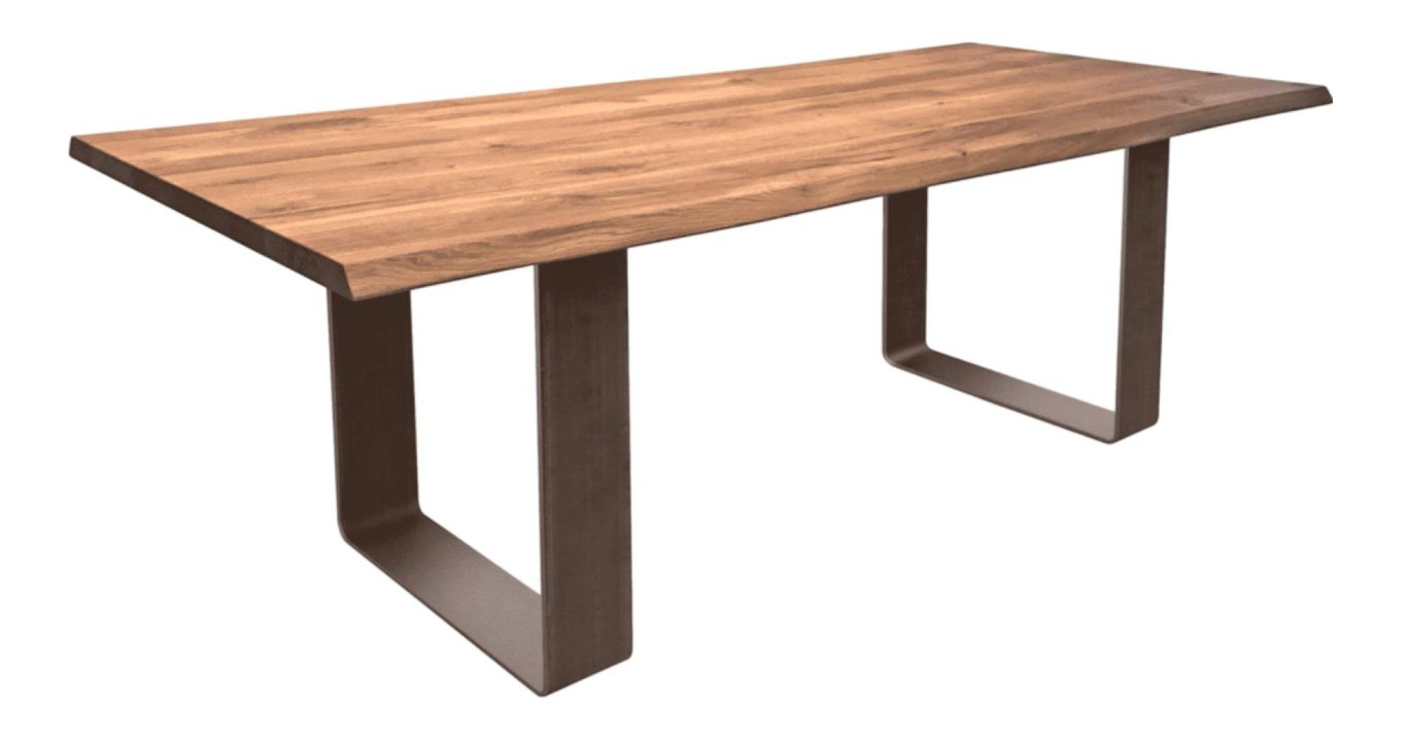 Product photograph of Florin Oak Dining Table Type L - Variation Available from Choice Furniture Superstore.
