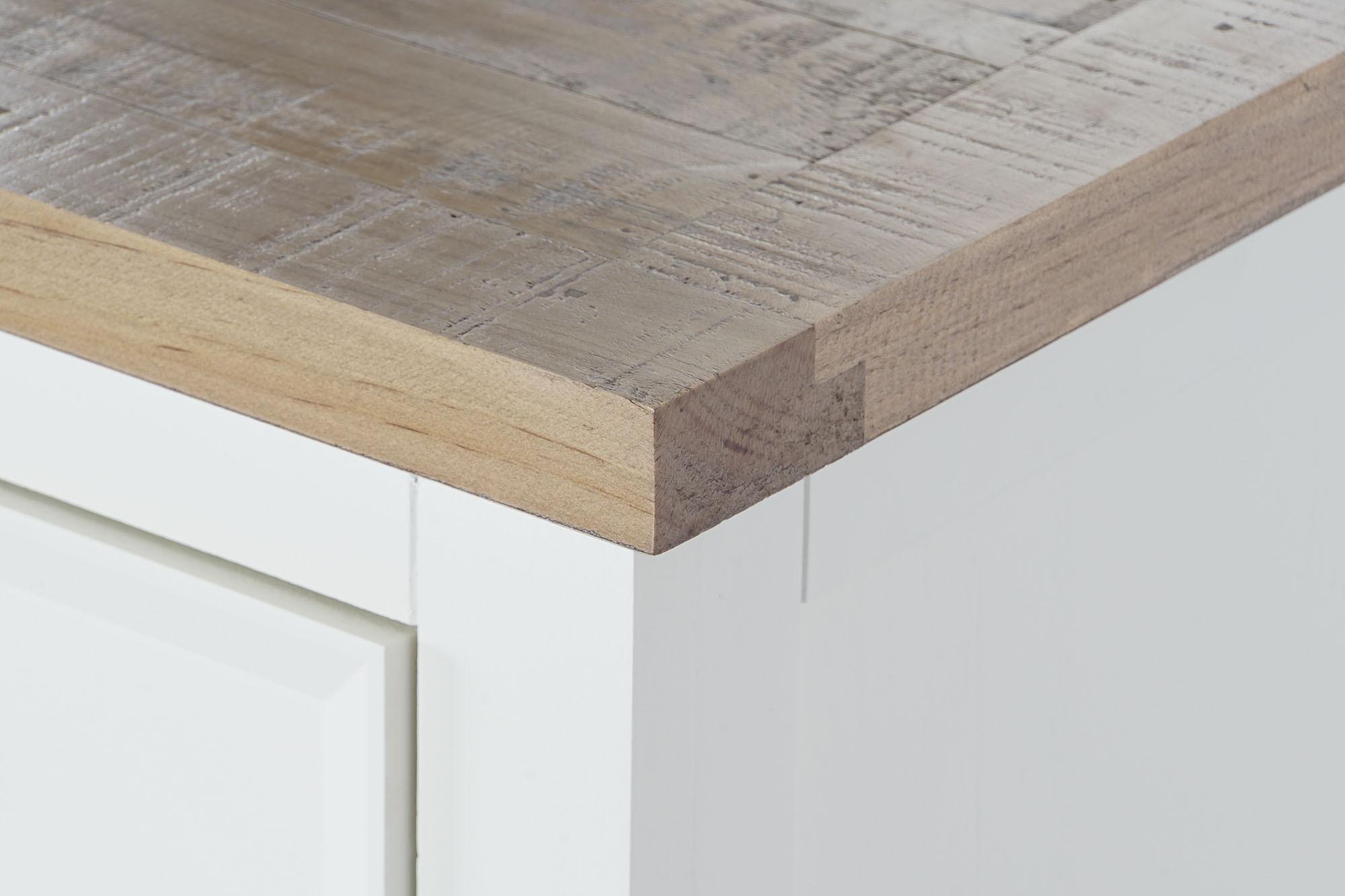 Product photograph of Portsmouth White Painted 2 Door Medium Sideboard from Choice Furniture Superstore.