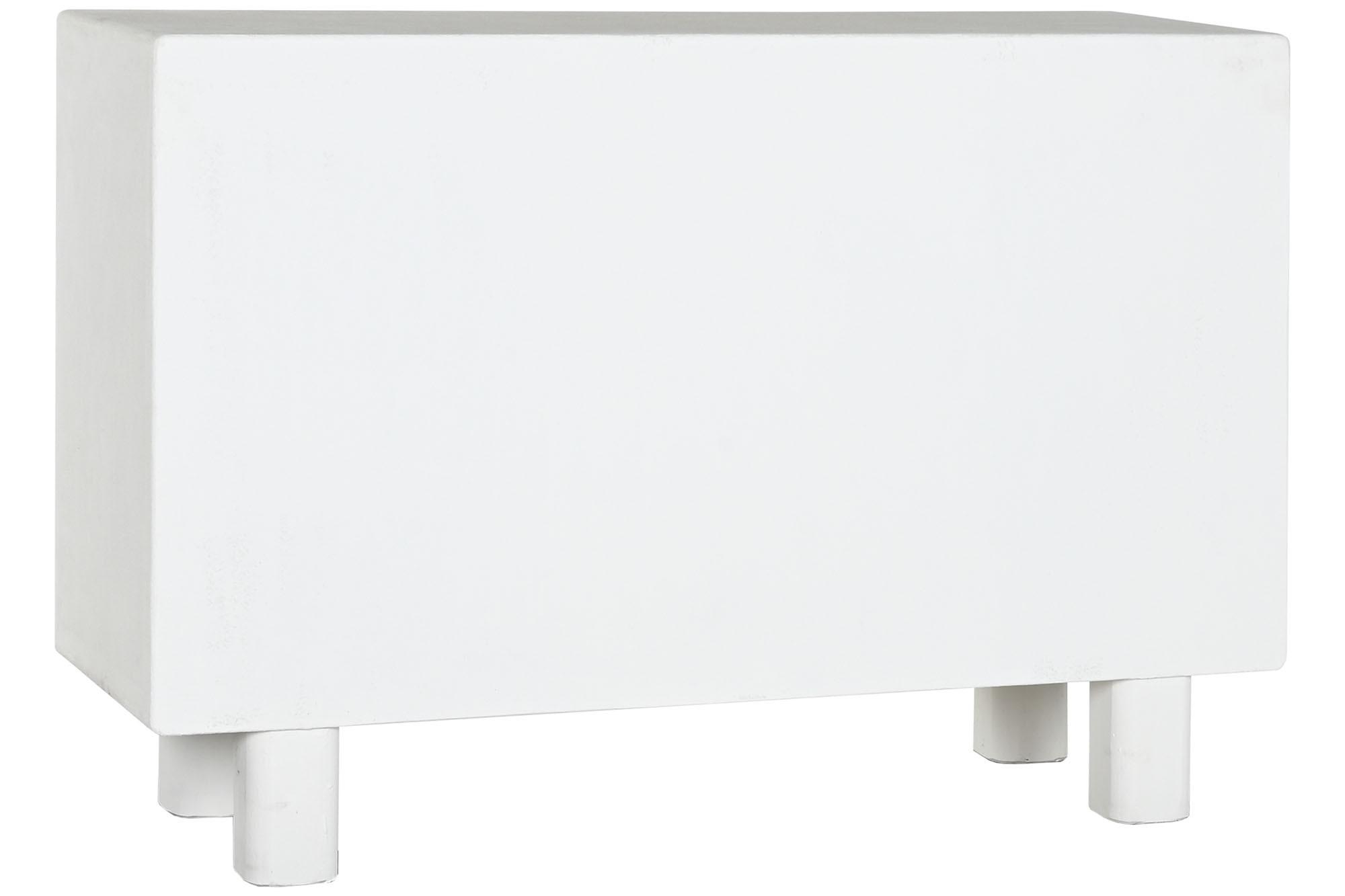 Product photograph of Modern Wrinkled 120cm Small Sideboard - 2 Doors from Choice Furniture Superstore.