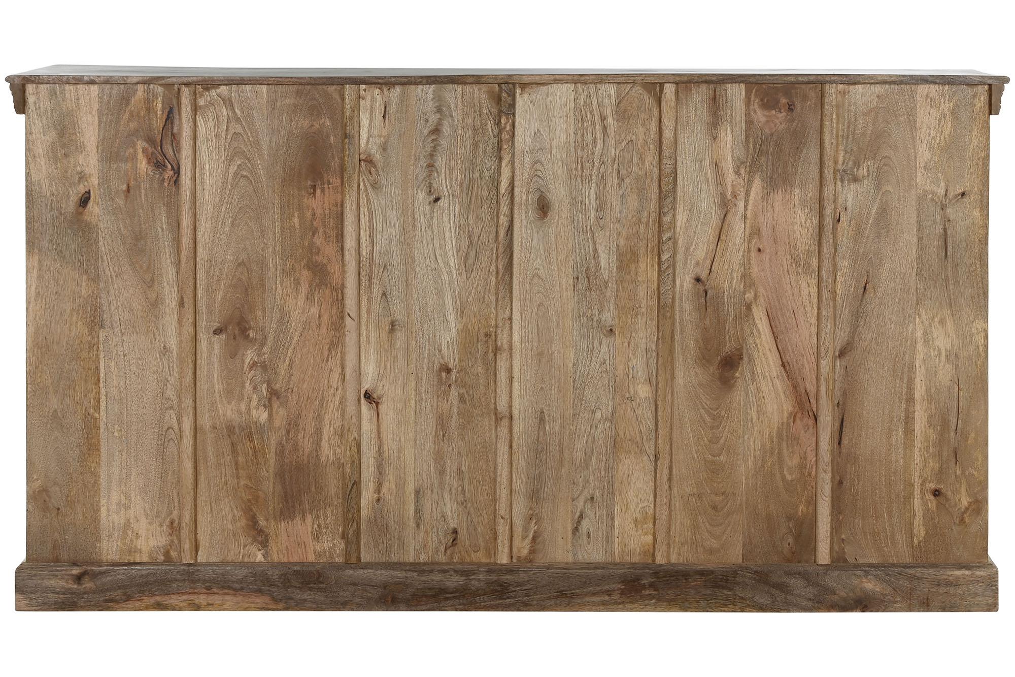 Product photograph of Mango Wood Extra Large Sideboard - 4 Doors from Choice Furniture Superstore.