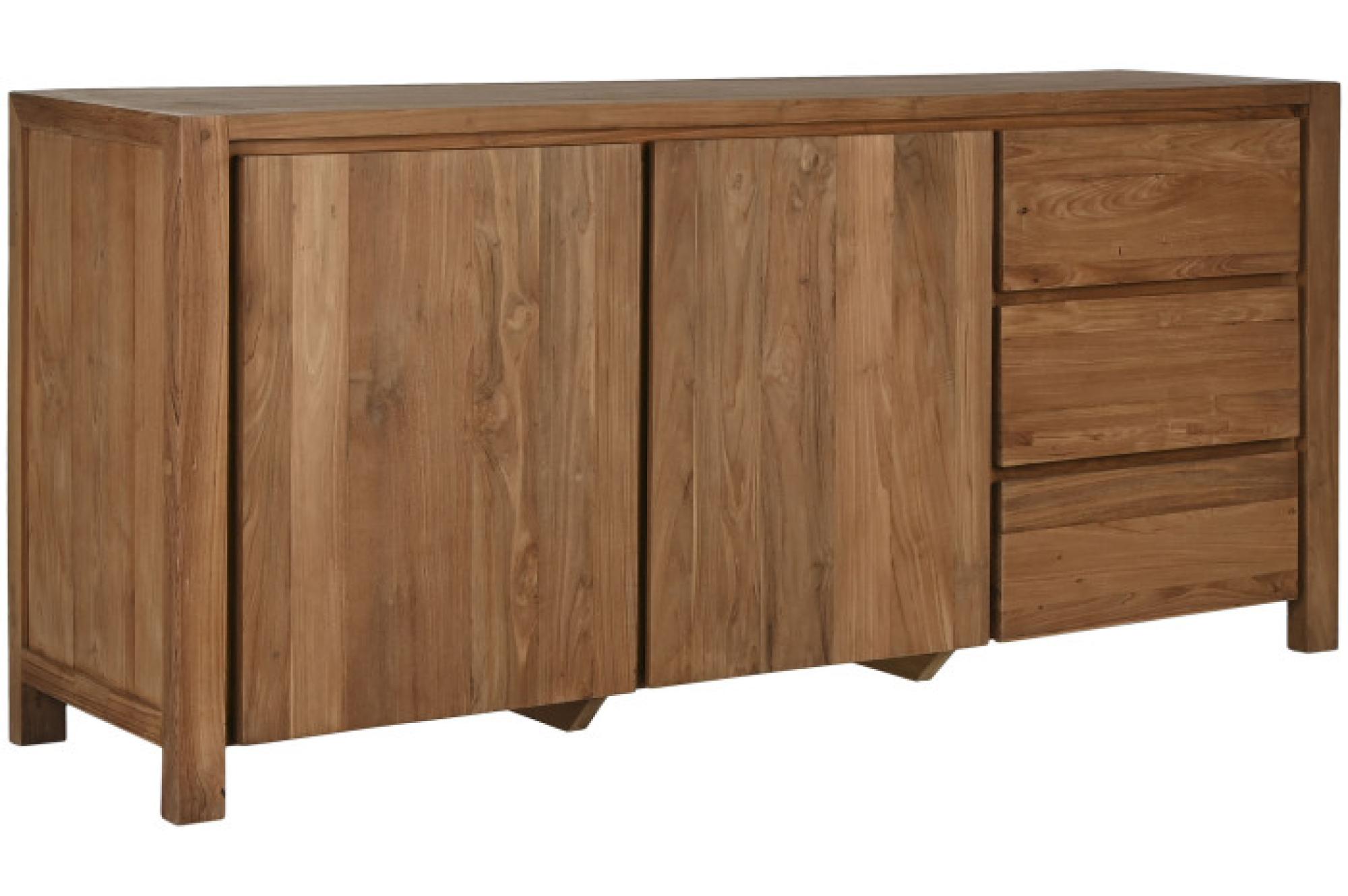 Product photograph of Balinese Teak 180cm Extra Large Sideboard - 2 Doors from Choice Furniture Superstore.