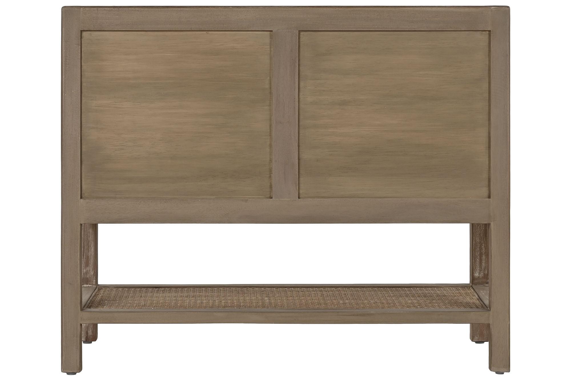 Product photograph of Balinese Rattan 90cm Small Sideboard - 2 Doors from Choice Furniture Superstore.