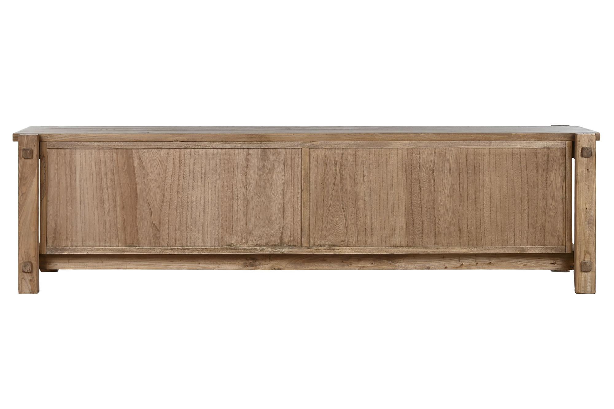 Product photograph of Balinese Wooden 181cm Tv Unit from Choice Furniture Superstore.