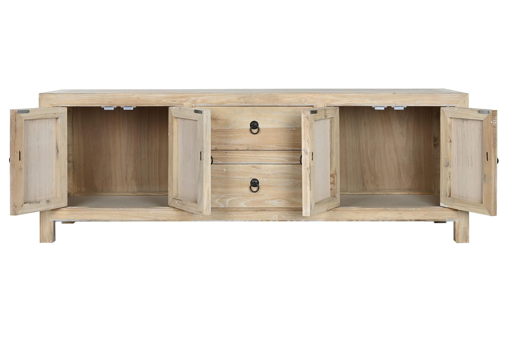 Product photograph of Balinese Wooden 160cm Tv Unit from Choice Furniture Superstore.