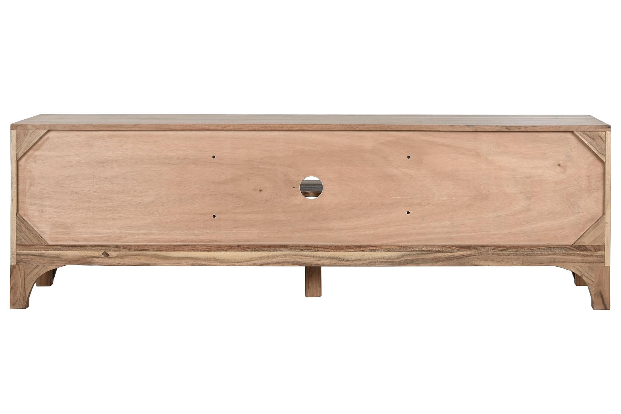 Product photograph of Alpine Acacia Wood 160cm Tv Unit from Choice Furniture Superstore.