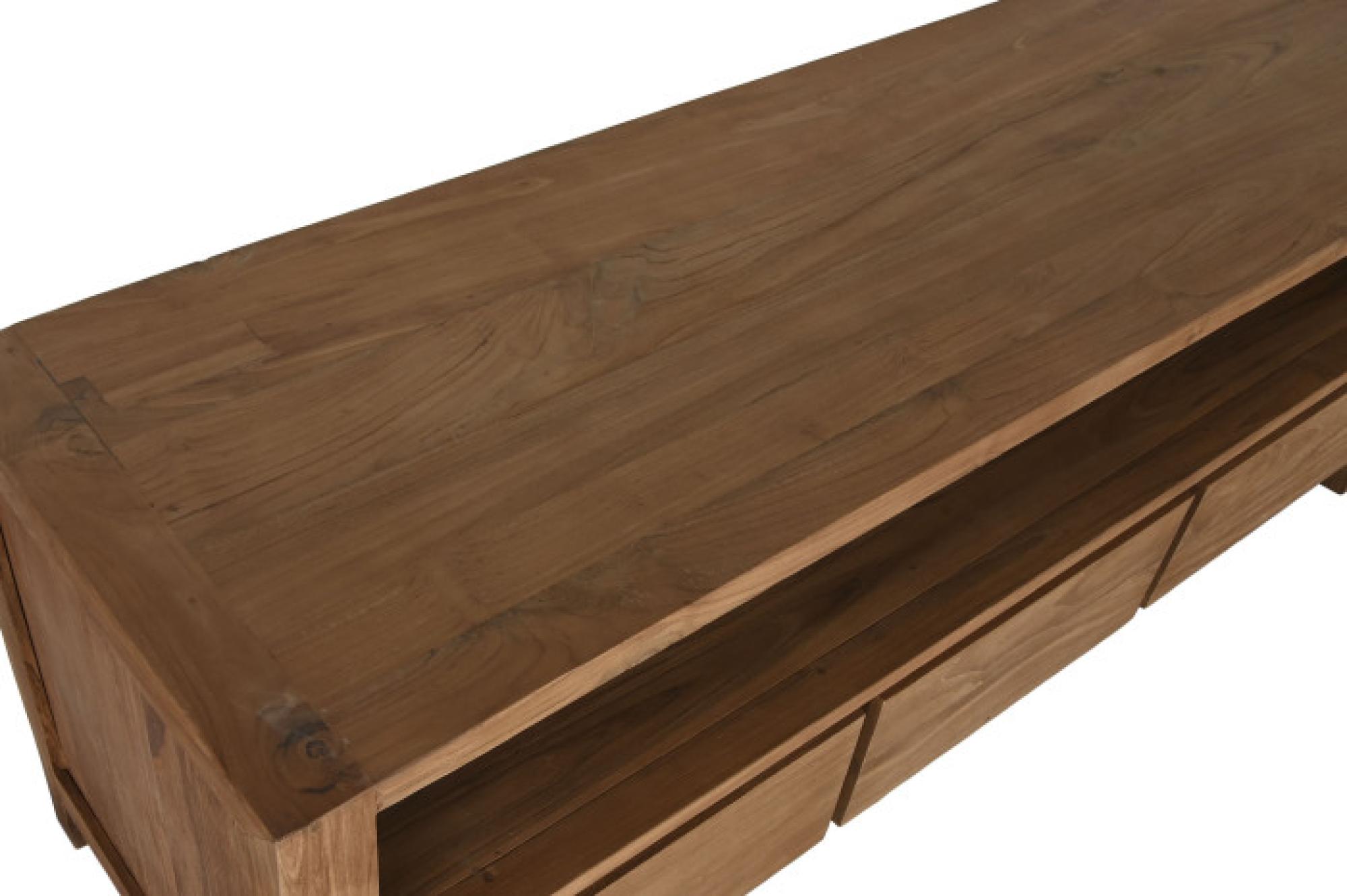 Product photograph of Balinese Teak Wood 150cm Tv Unit from Choice Furniture Superstore.