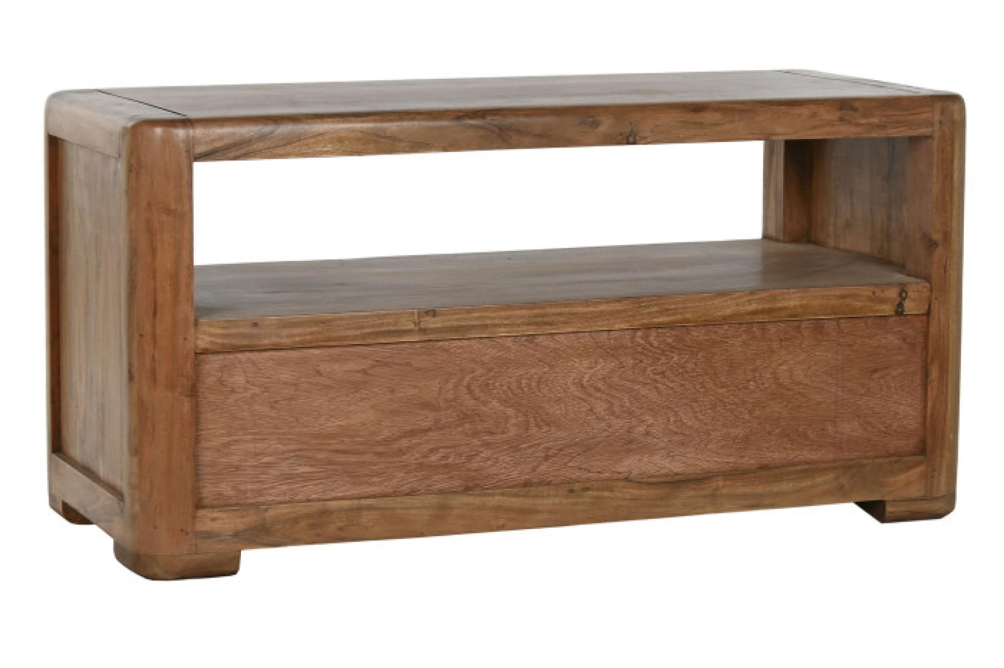 Product photograph of Alpine Acacia Wood 90cm Tv Unit from Choice Furniture Superstore.