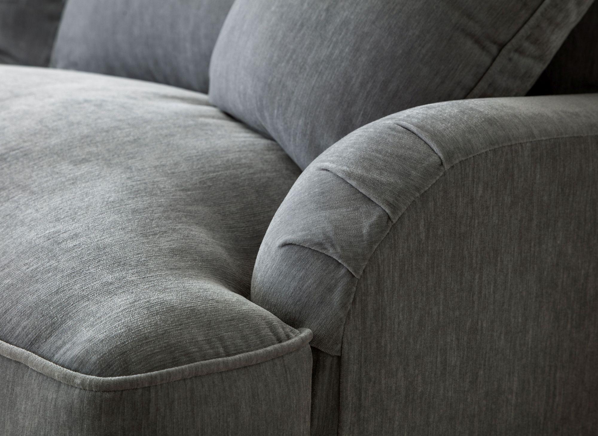 Product photograph of Manhattan Charcoal Fabric 2 Corner 2 Sofa from Choice Furniture Superstore.