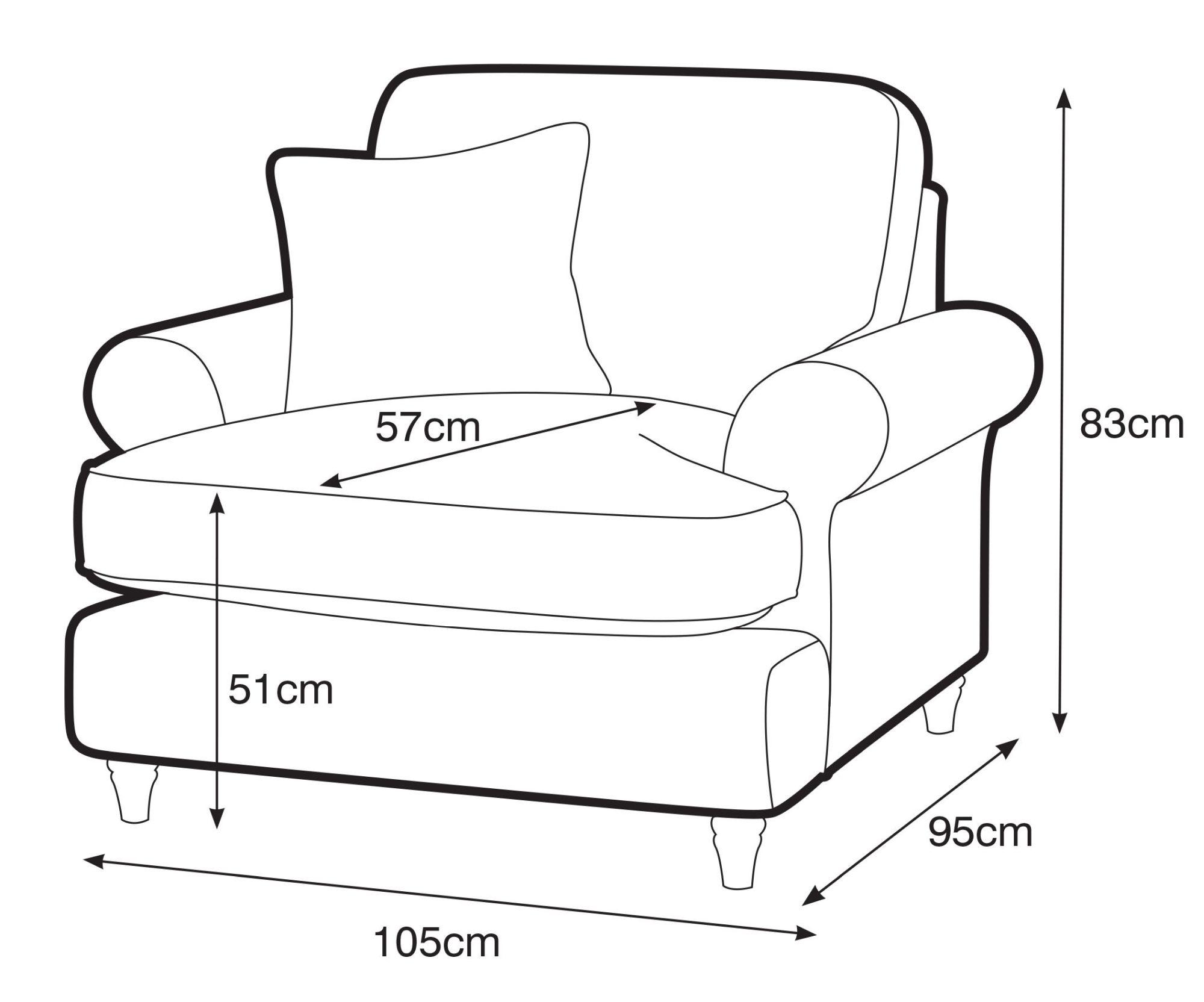 Product photograph of Marigot Apricot Fabric Armchair from Choice Furniture Superstore.