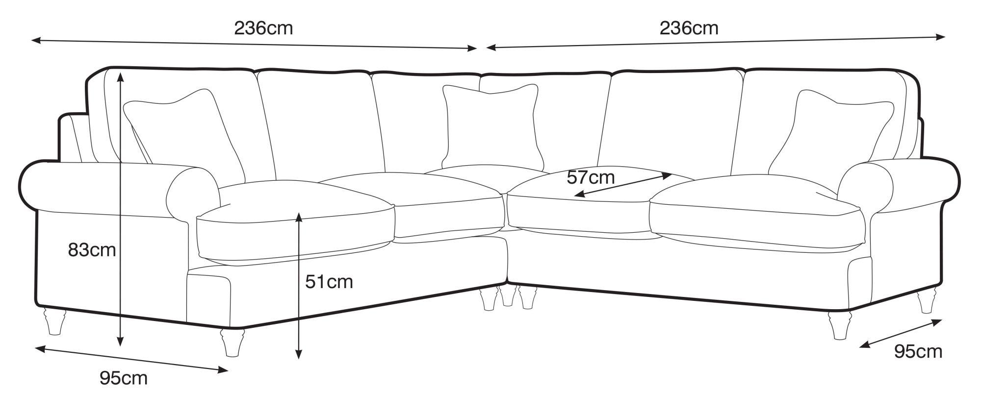 Product photograph of Marigot Putty Fabric 2 Corner 2 Sofa from Choice Furniture Superstore.