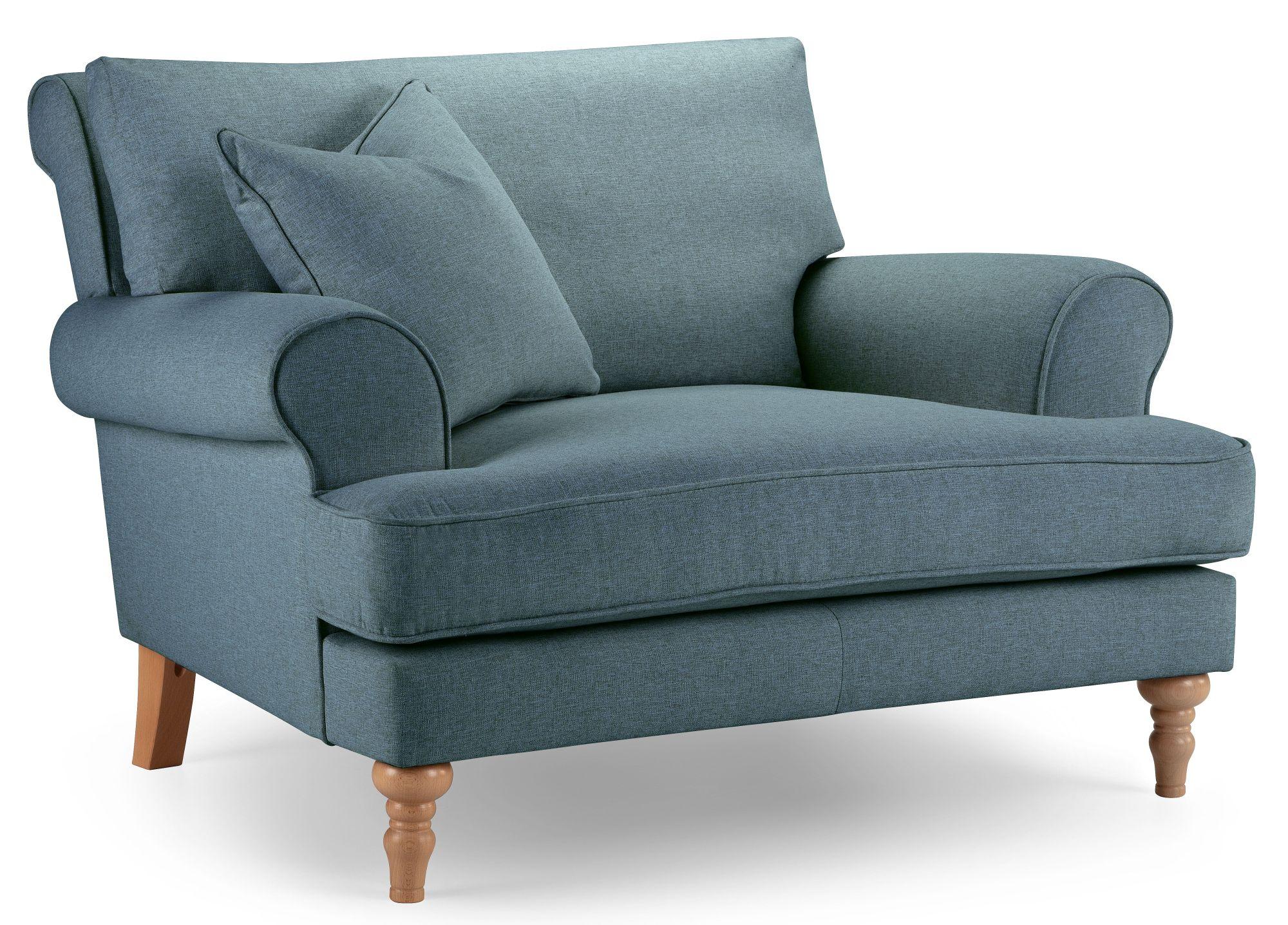 Product photograph of Arlan Fiord Fabric Snuggle Armchair from Choice Furniture Superstore.