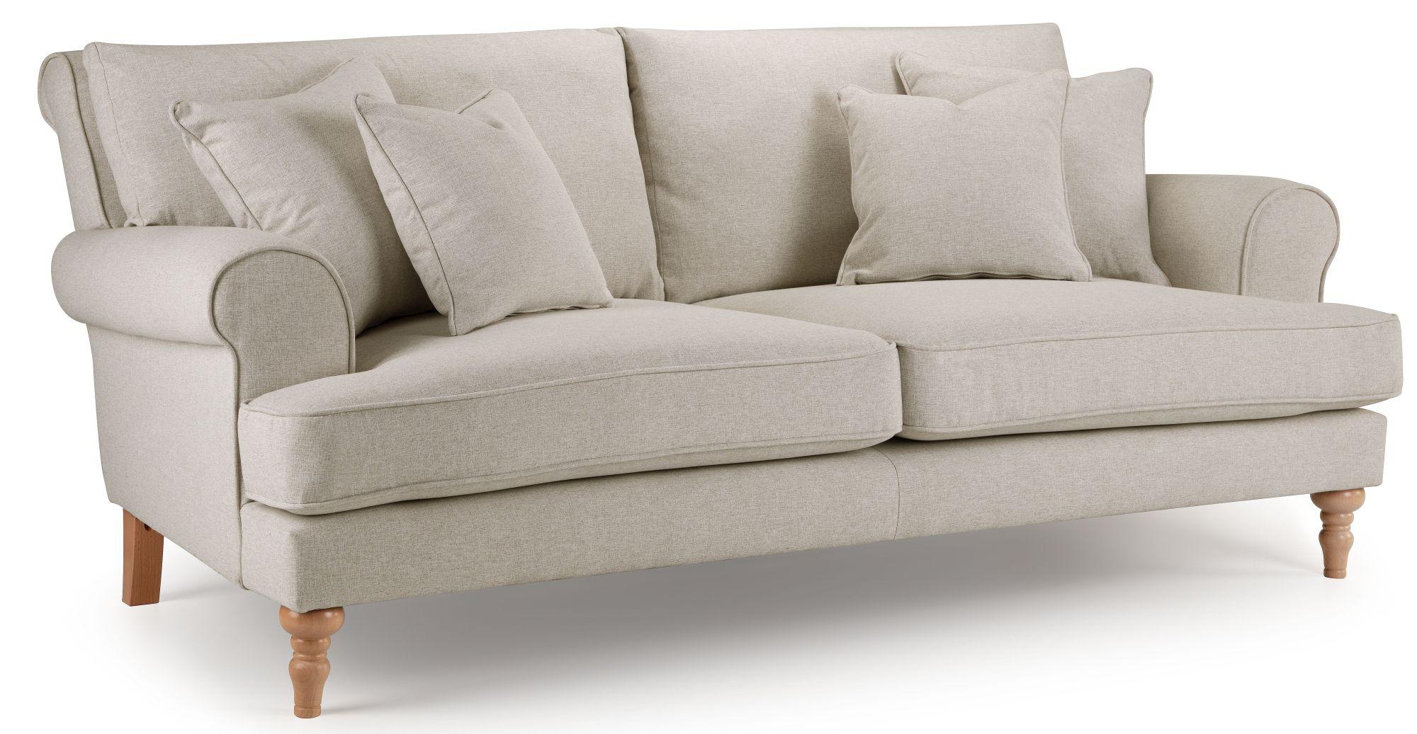 Product photograph of Arlan Moon Fabric 2 5 Seater Sofa from Choice Furniture Superstore.