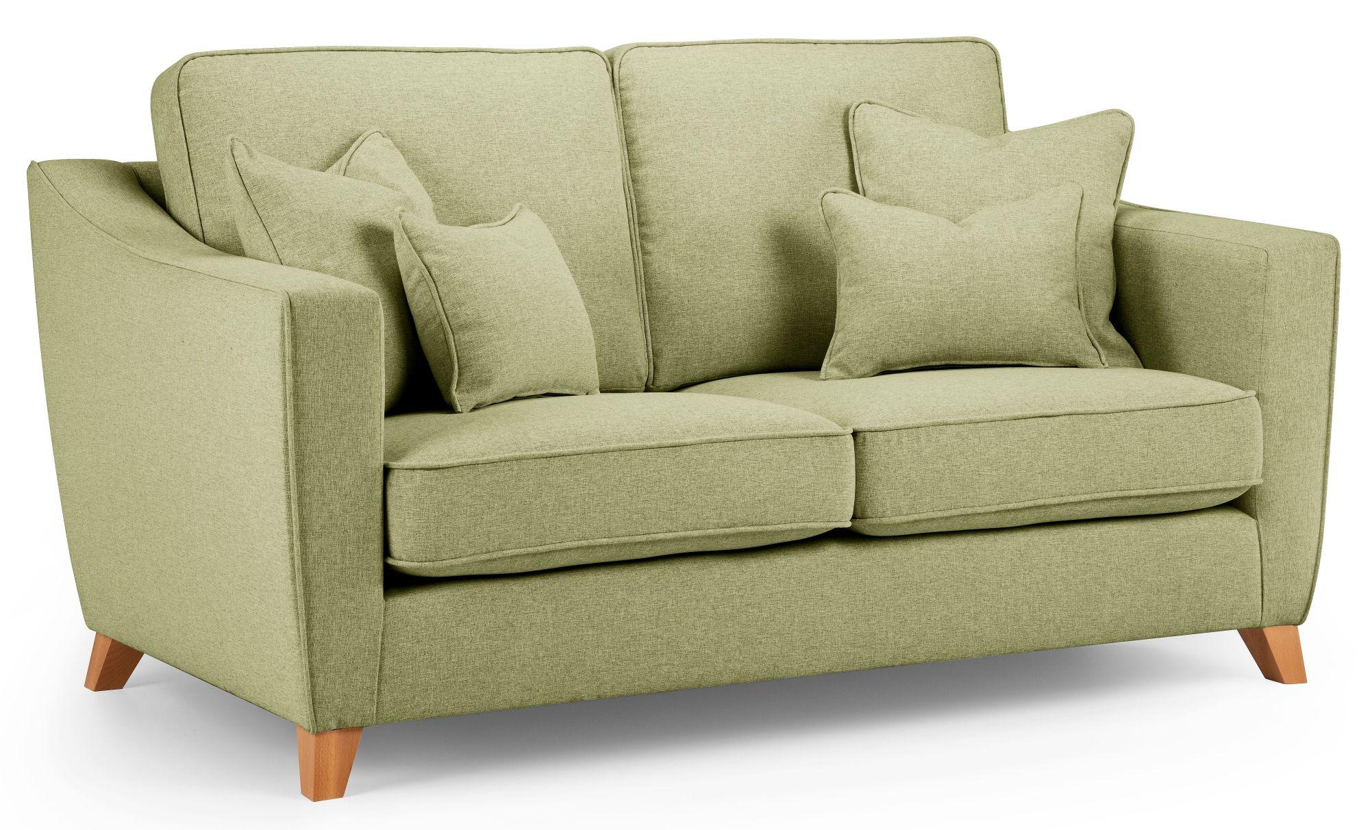 Product photograph of Linnet Sage Fabric 2 Seater Sofa from Choice Furniture Superstore.